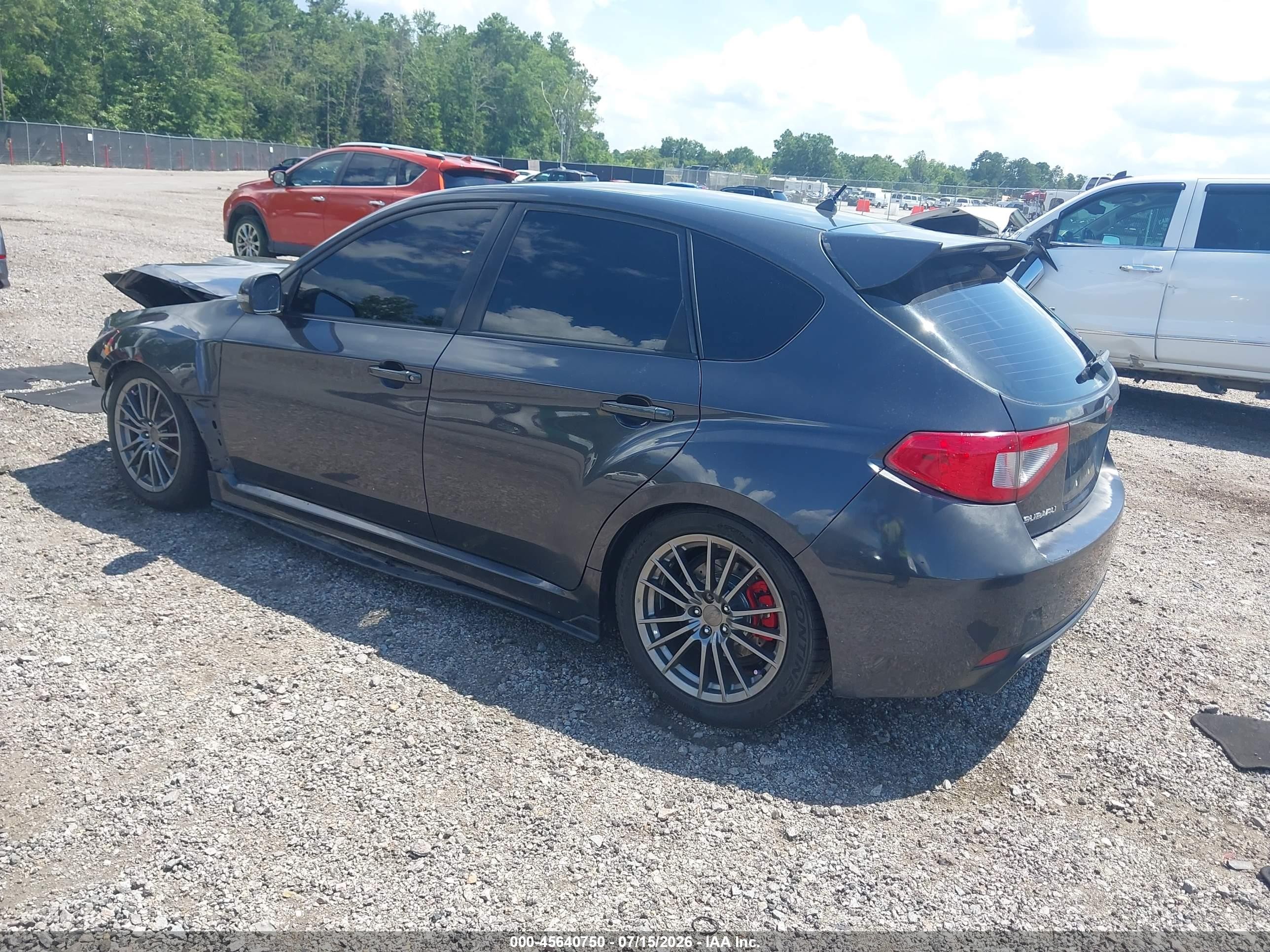 2008 Subaru Impreza Wrx Sti   Gray vin: JF1GR89618L825555