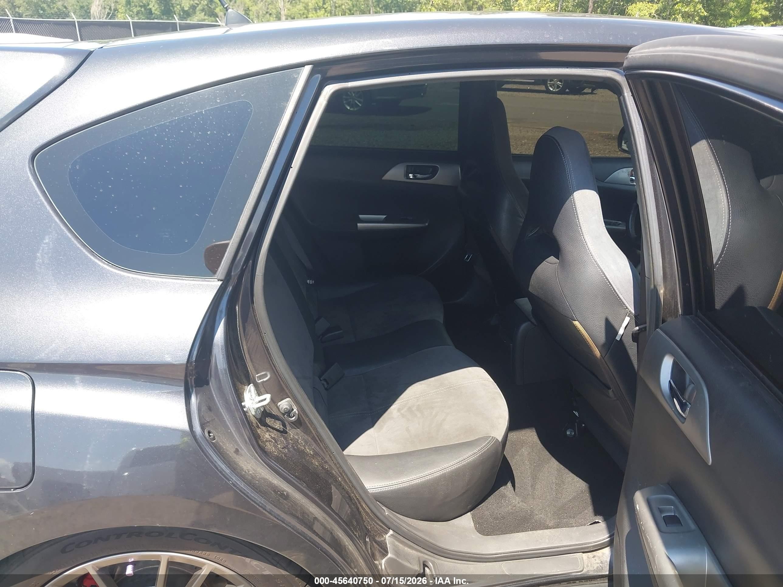 2008 Subaru Impreza Wrx Sti   Gray vin: JF1GR89618L825555