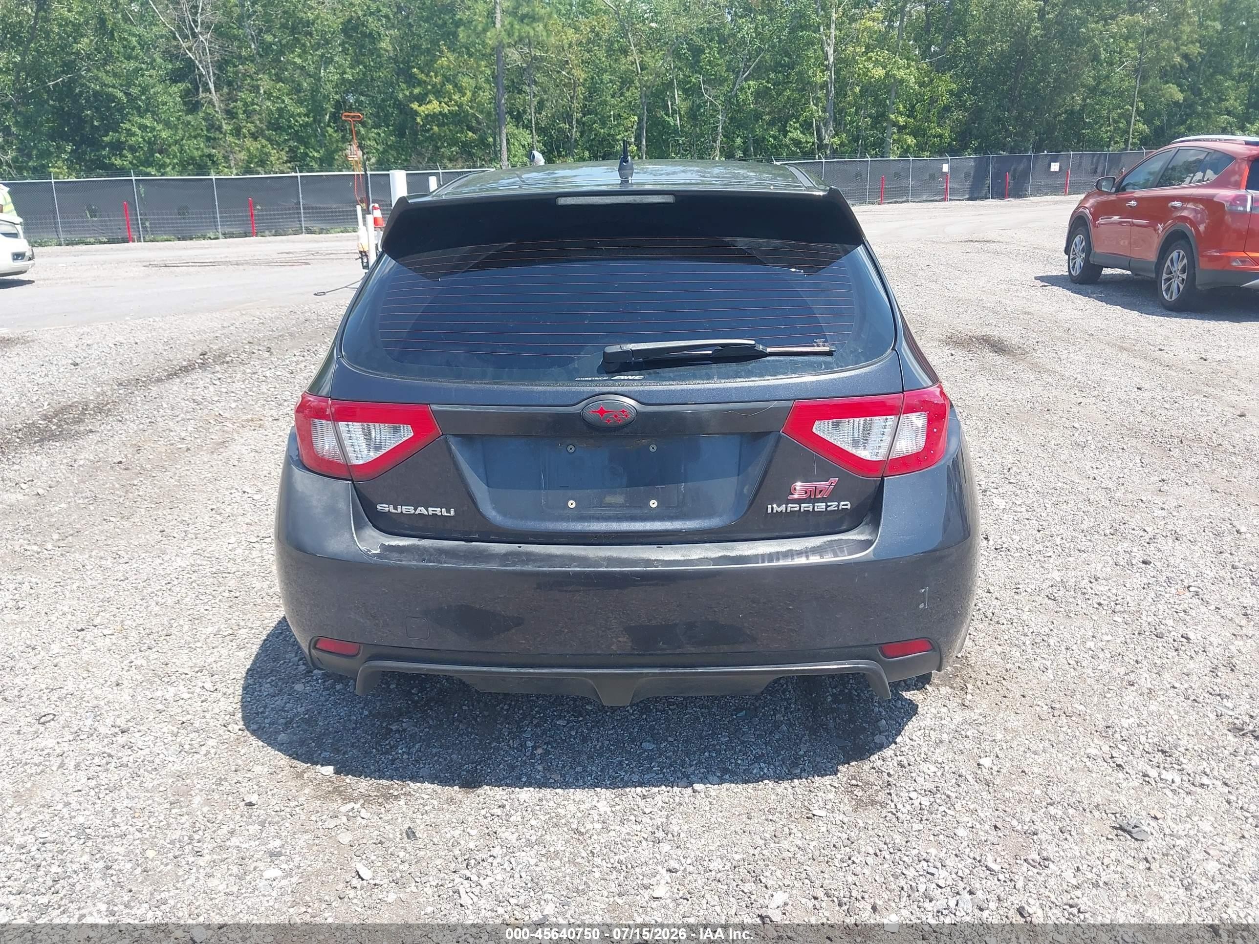 2008 Subaru Impreza Wrx Sti   Gray vin: JF1GR89618L825555