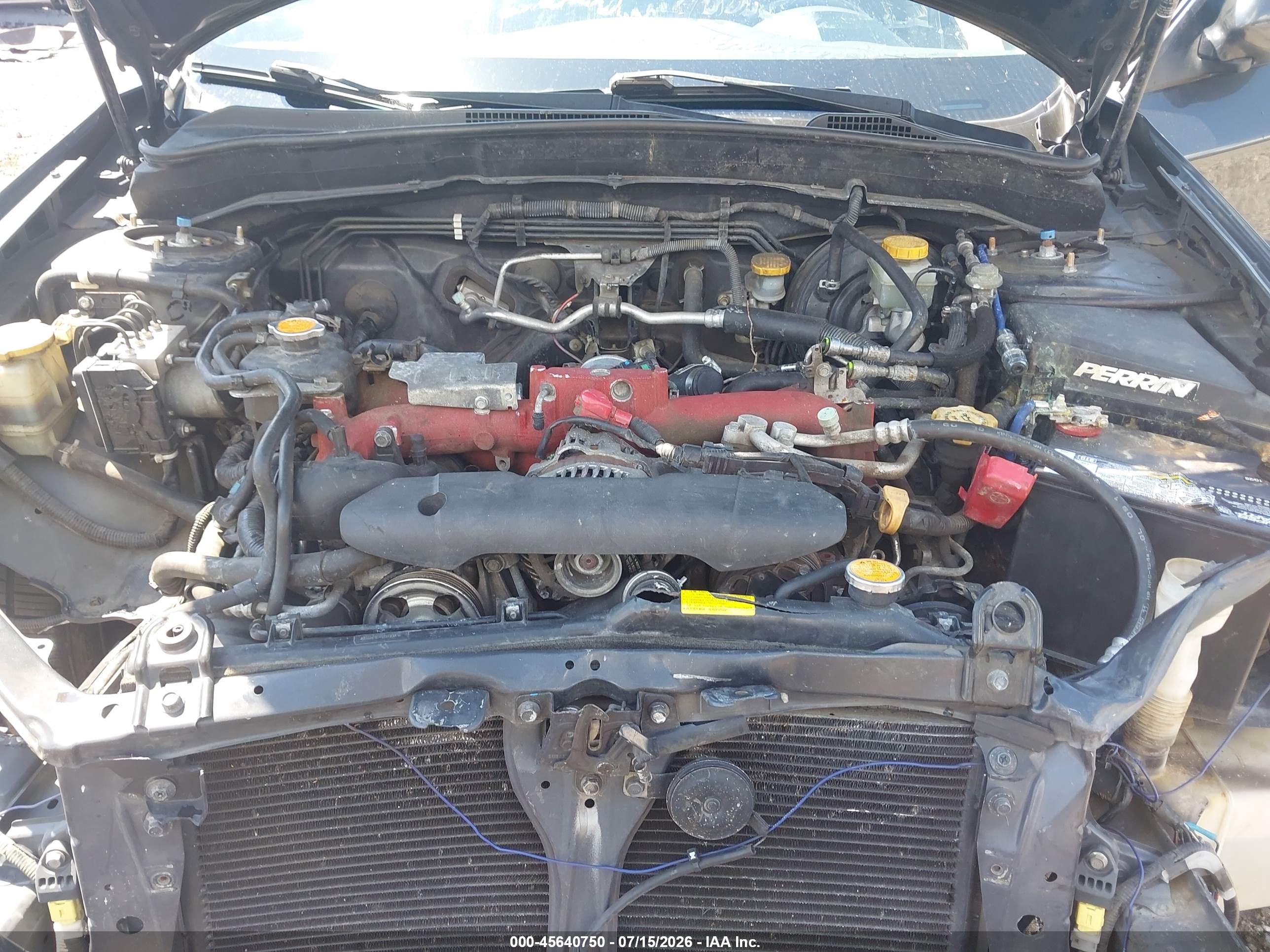 2008 Subaru Impreza Wrx Sti   Gray vin: JF1GR89618L825555