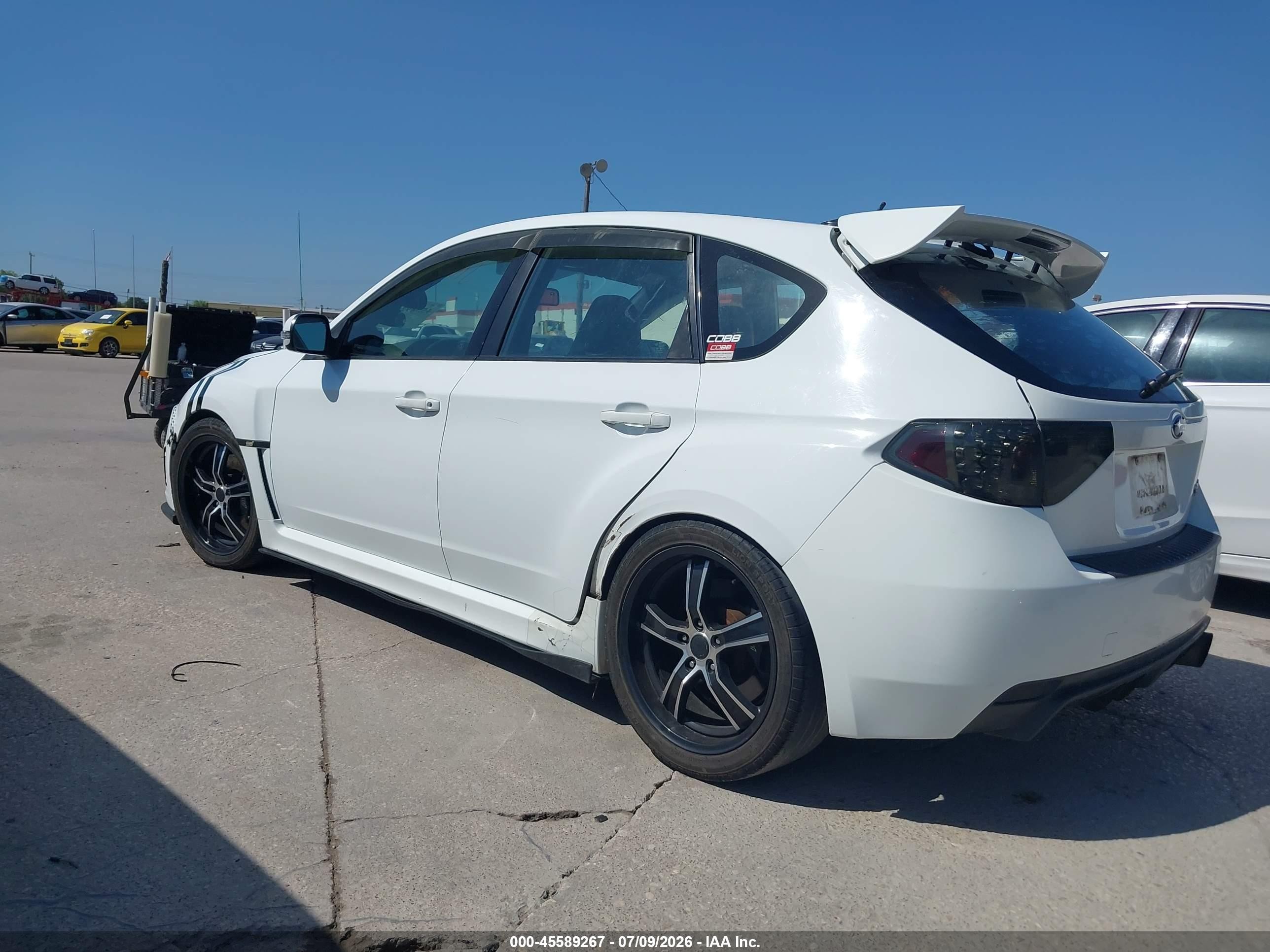 2008 Subaru Impreza Wrx Sti   White vin: JF1GR89618L830240