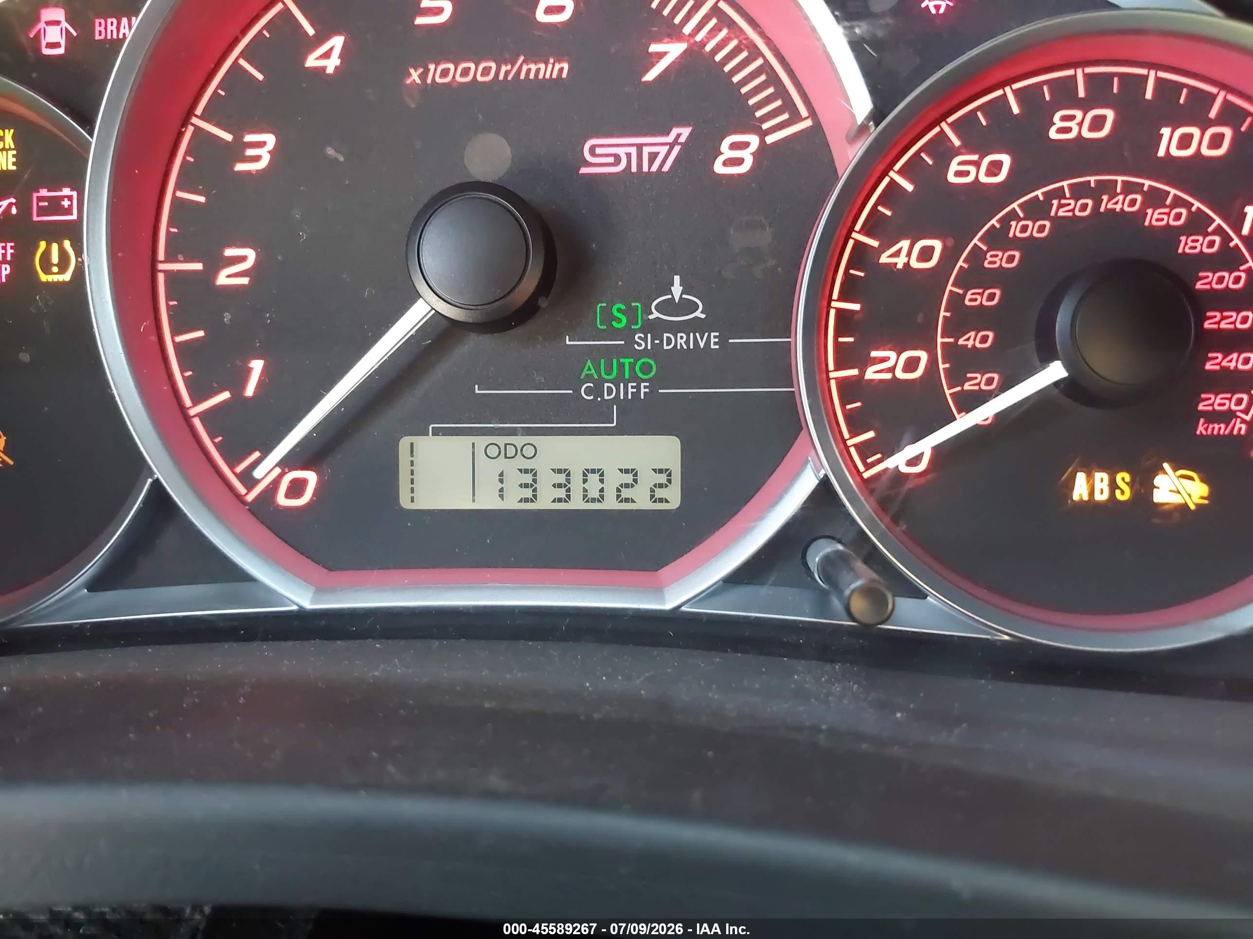2008 Subaru Impreza Wrx Sti   White vin: JF1GR89618L830240