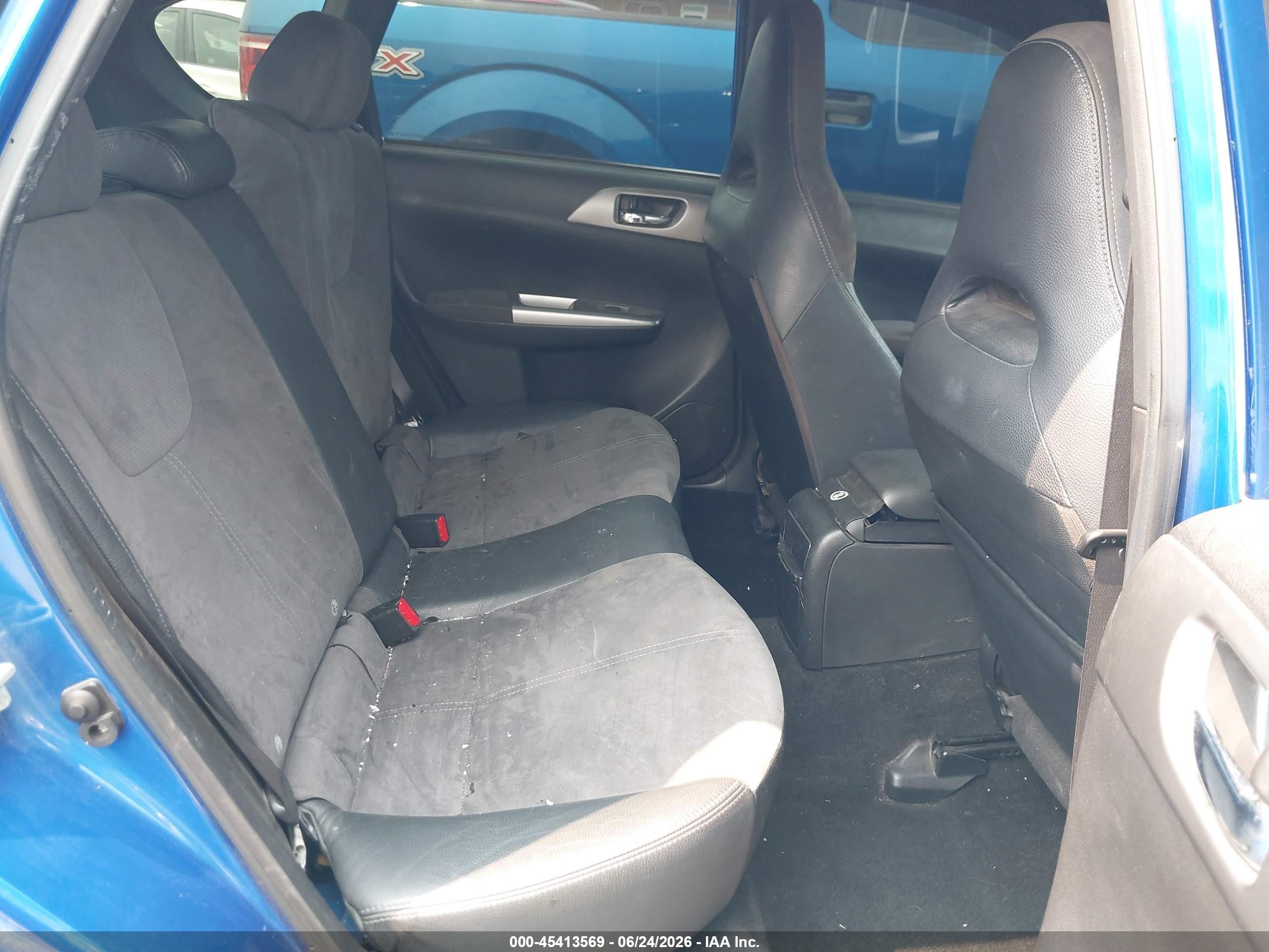 2009 Subaru Impreza Wrx Sti Blue vin: JF1GR89619L802018