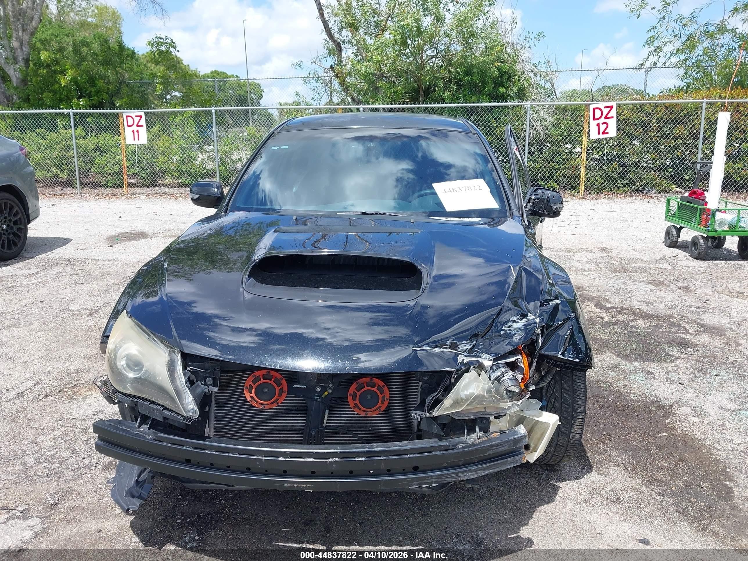 2008 Subaru Impreza Wrx Sti   Black vin: JF1GR89628L826830