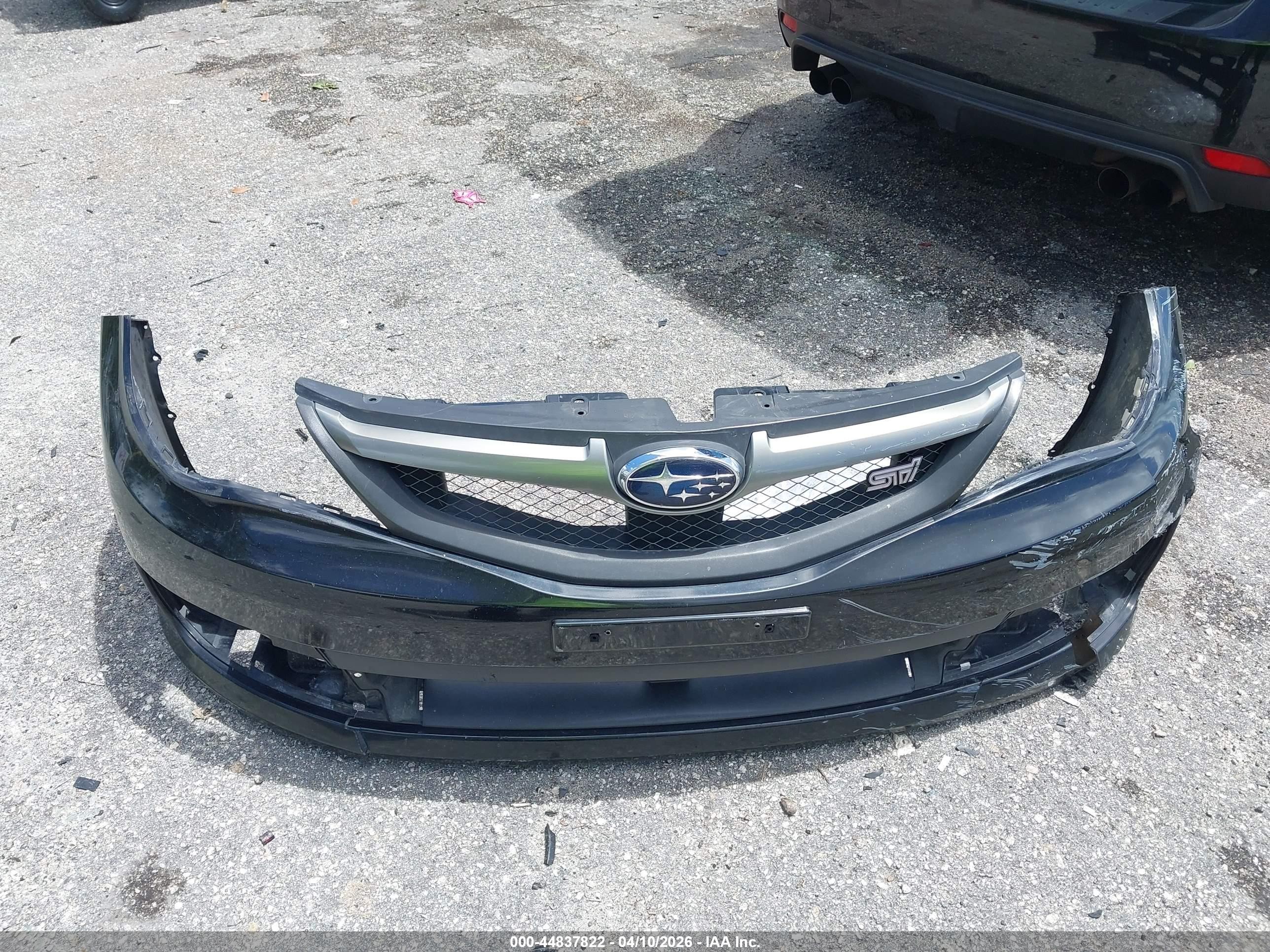 2008 Subaru Impreza Wrx Sti   Black vin: JF1GR89628L826830