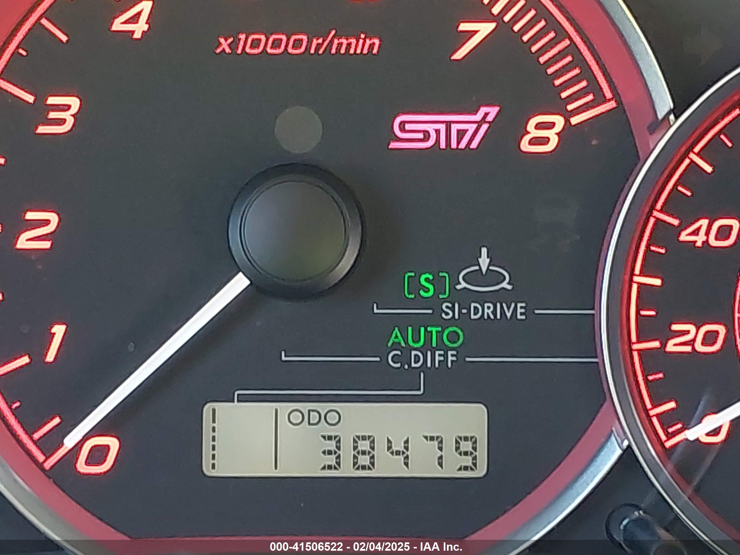 2008 Subaru Impreza Wrx Sti   Red vin: JF1GR89668L826801
