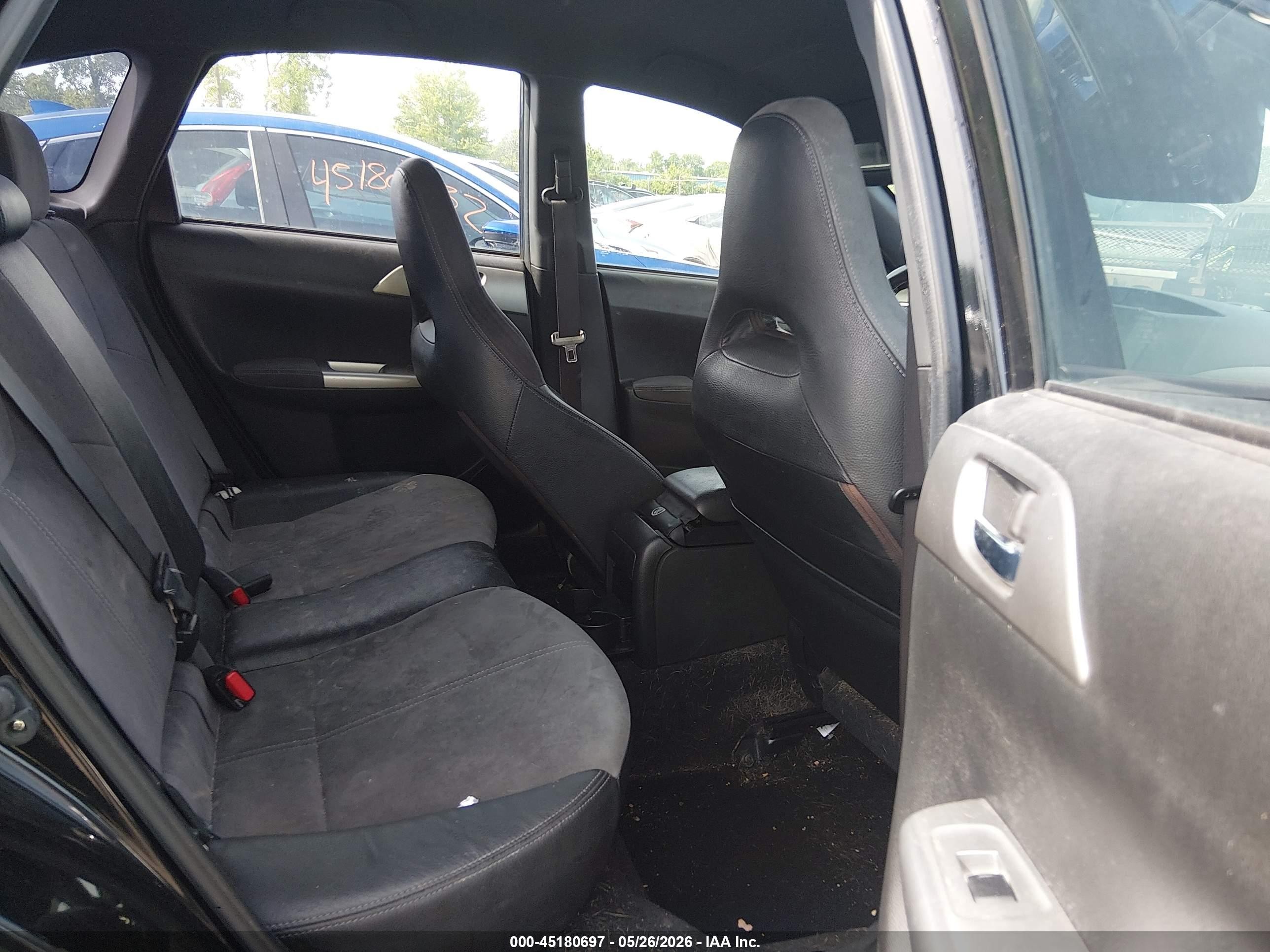 2009 Subaru Impreza Wrx Sti   Black vin: JF1GR89679L823228