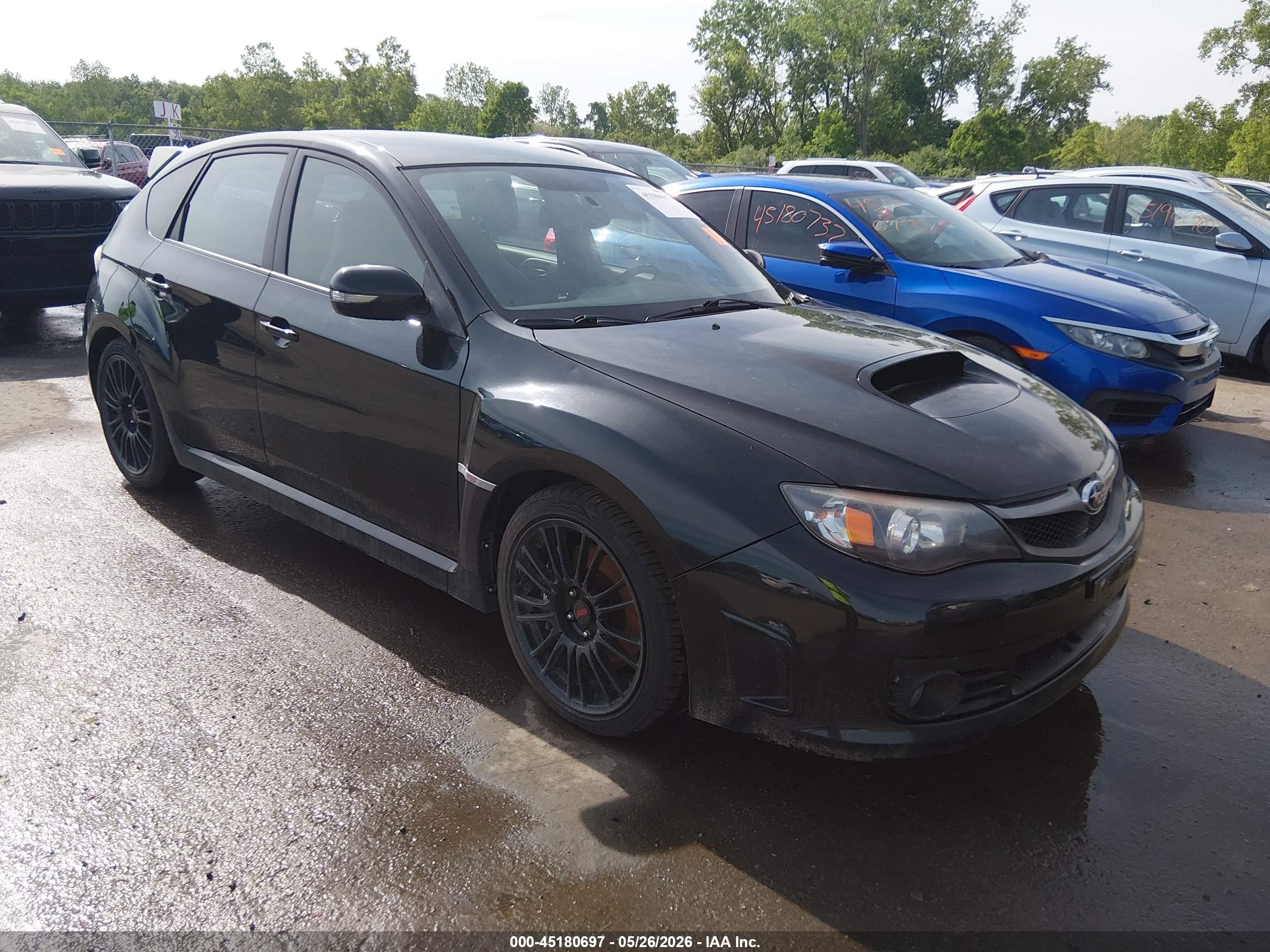 2009 Subaru Impreza Wrx Sti   Black vin: JF1GR89679L823228
