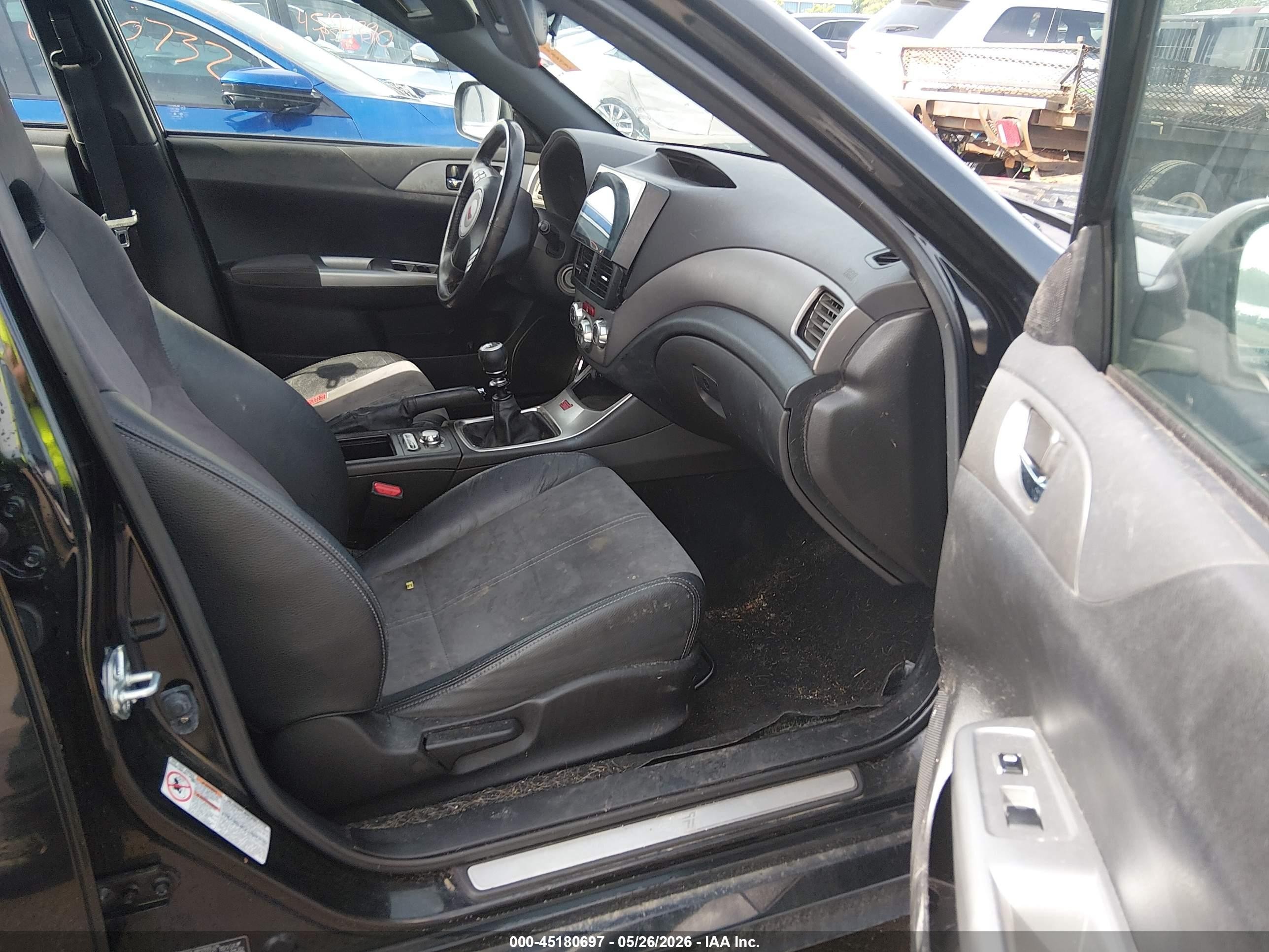 2009 Subaru Impreza Wrx Sti   Black vin: JF1GR89679L823228