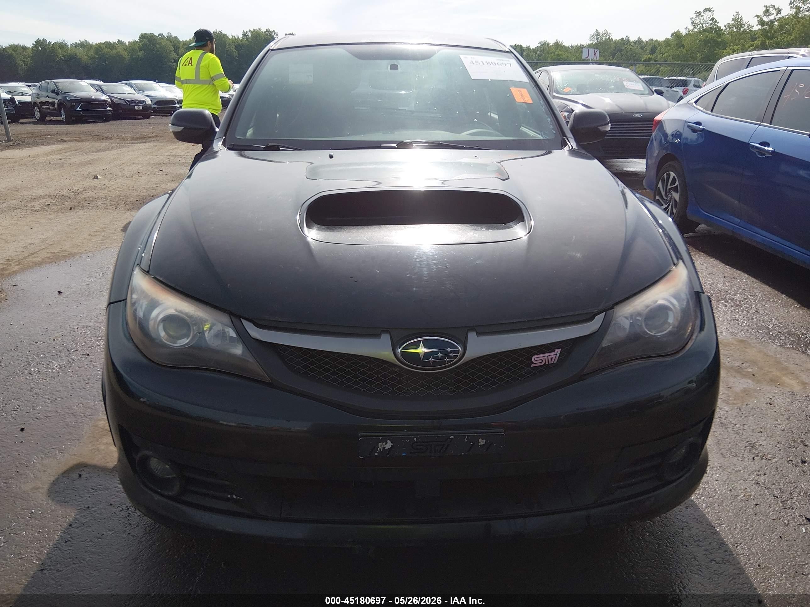 2009 Subaru Impreza Wrx Sti   Black vin: JF1GR89679L823228