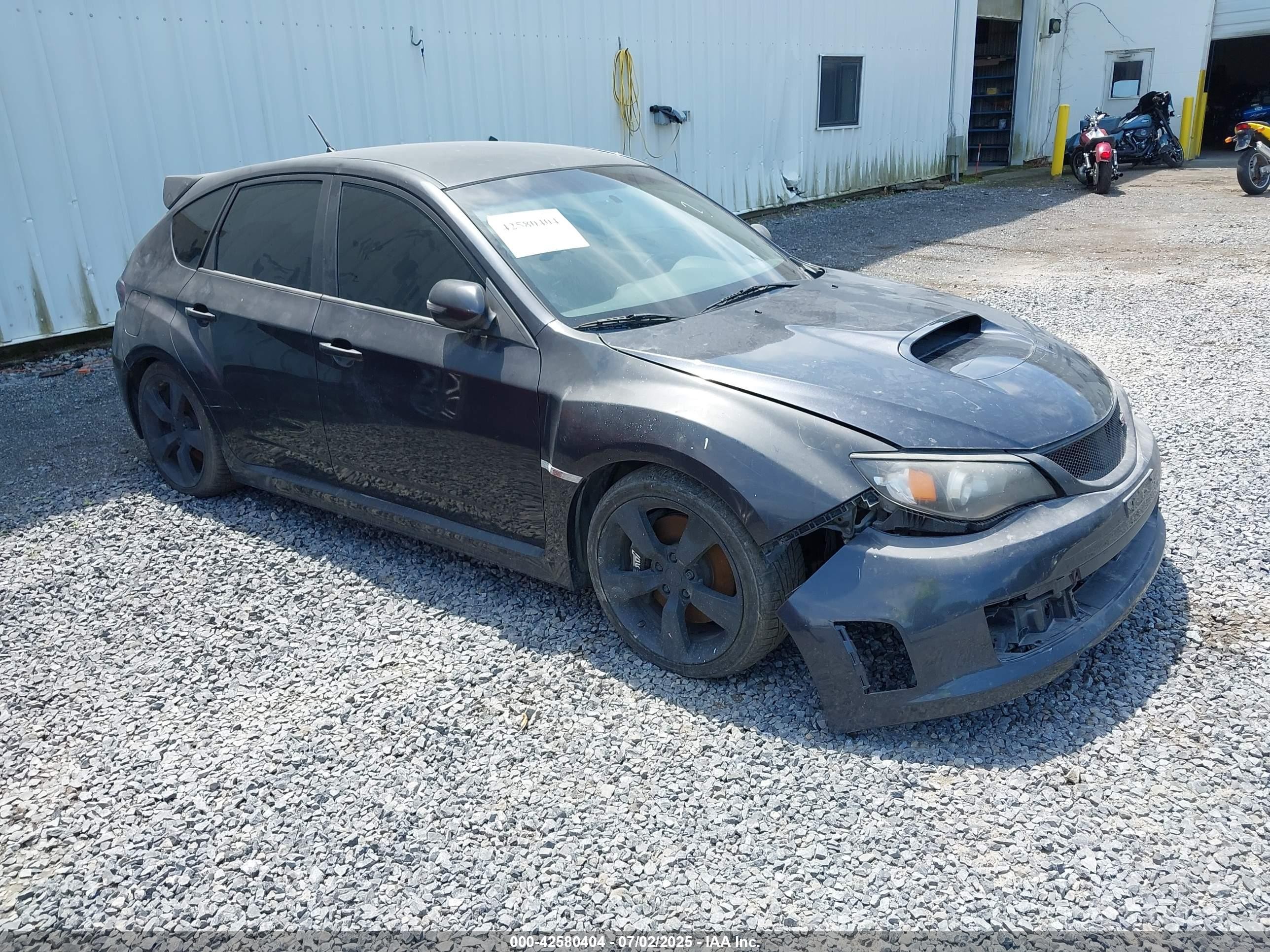 2008 Subaru Impreza Wrx Sti   Gray vin: JF1GR89698L832821