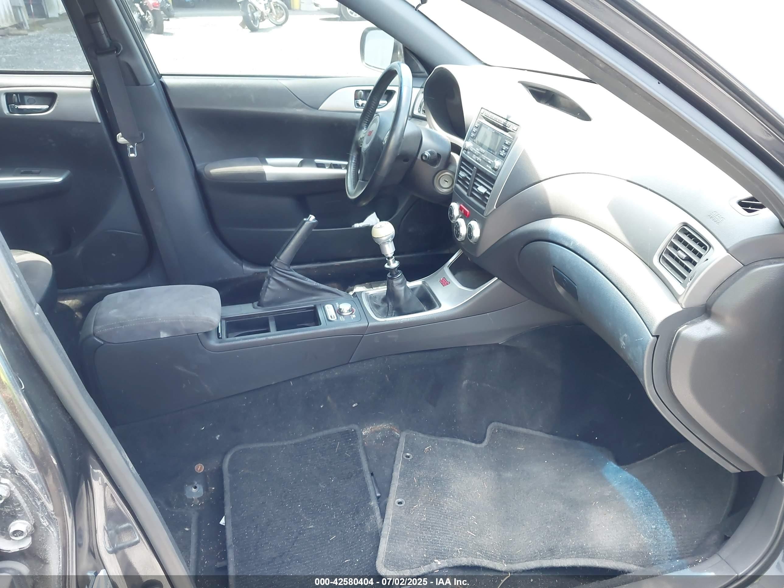 2008 Subaru Impreza Wrx Sti   Gray vin: JF1GR89698L832821