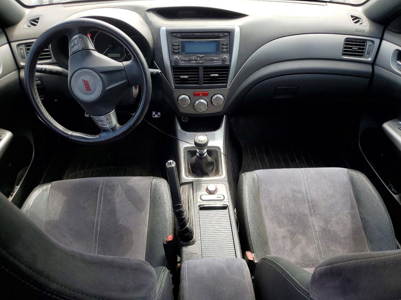 2008 Subaru Impreza Wrx Sti Silver vin: JF1GR89698L834407
