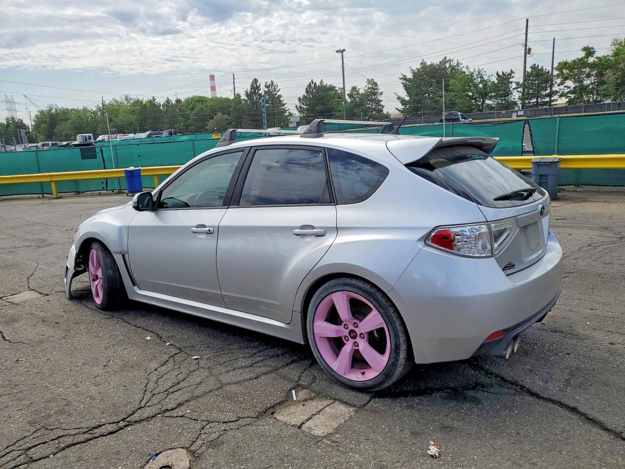 2008 Subaru Impreza Wrx Sti Silver vin: JF1GR89698L834407