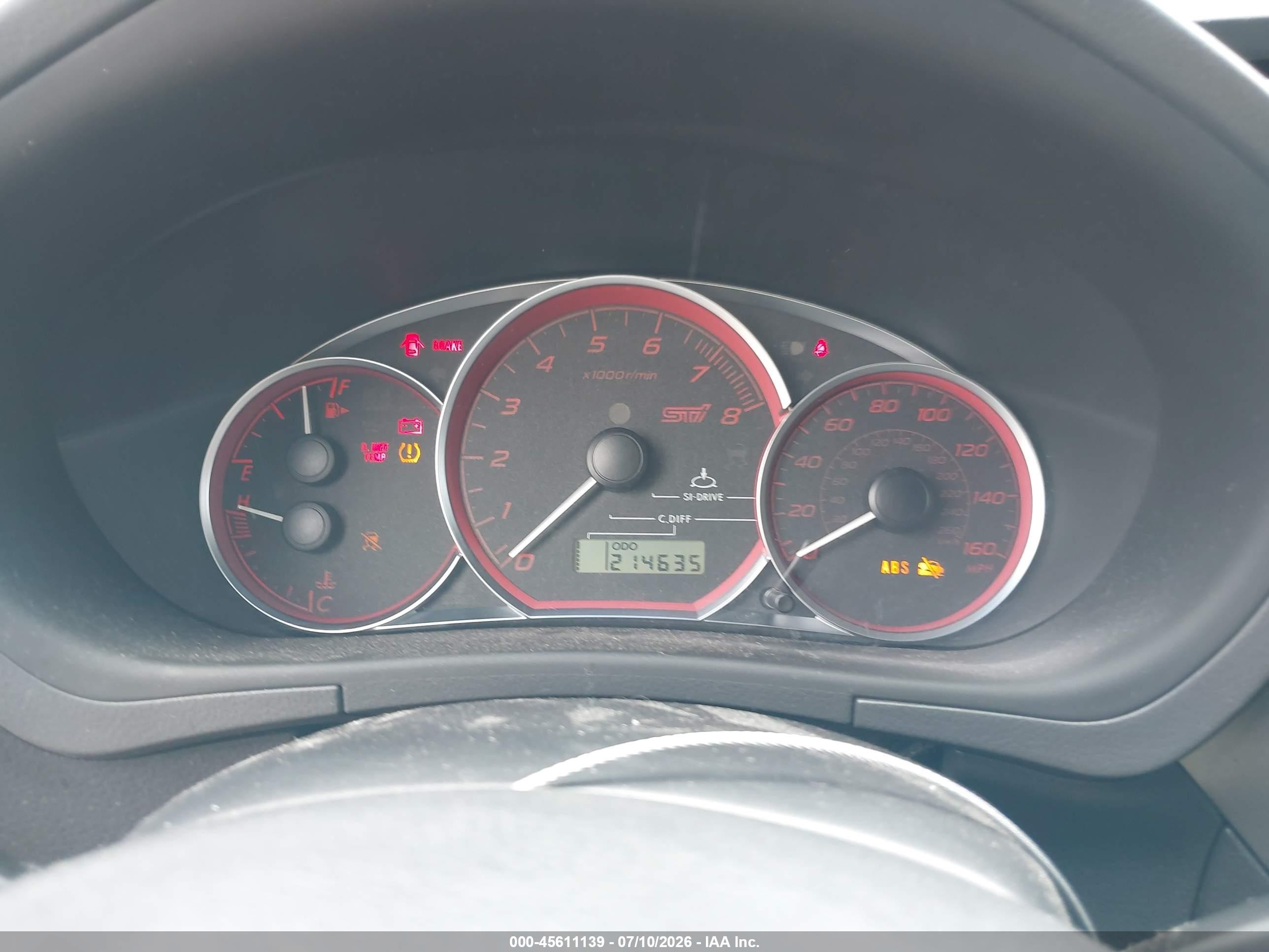 2008 Subaru Impreza Wrx Sti   Синий vin: JF1GR896X8L822444
