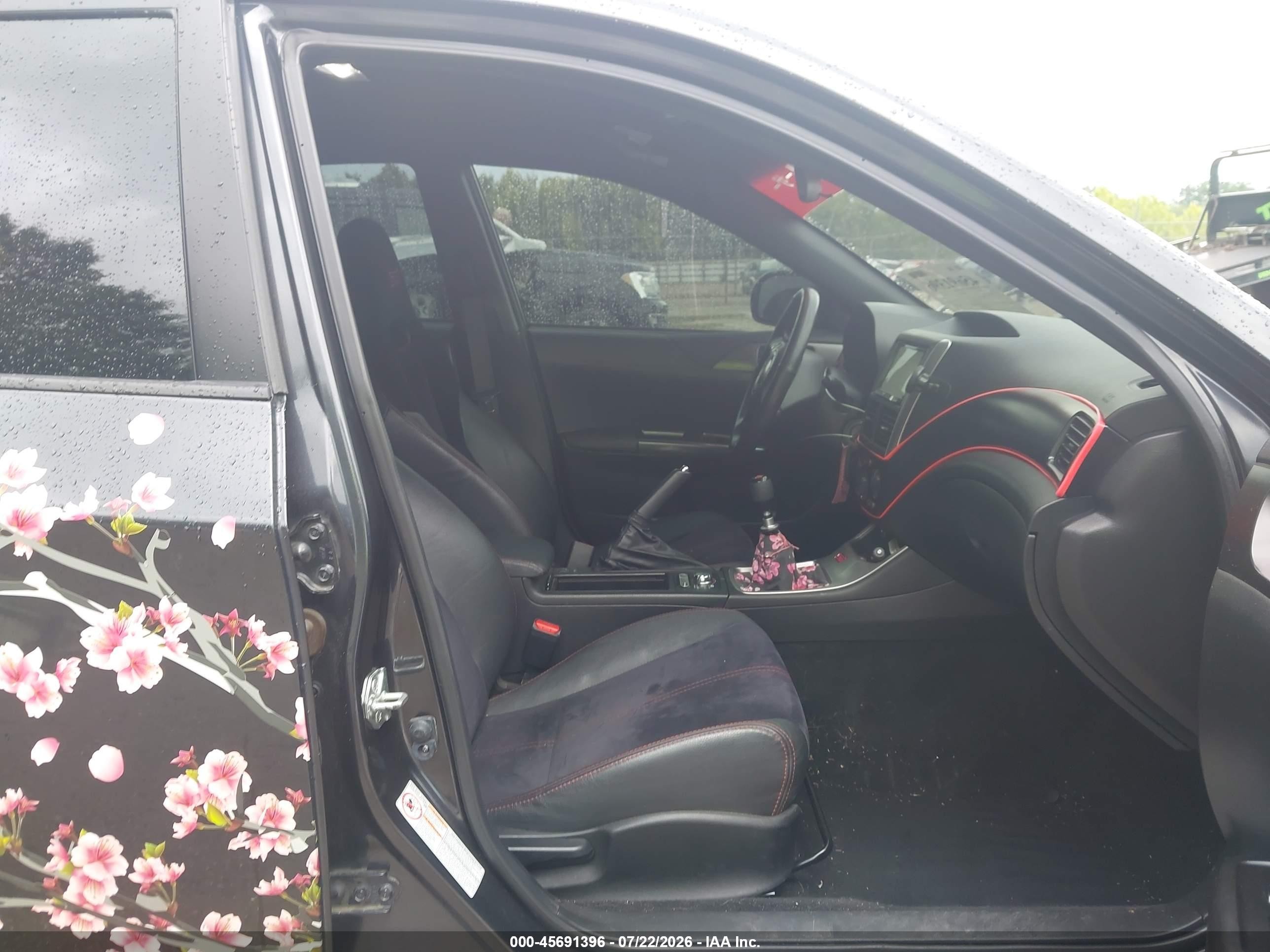2012 Subaru Wrx Sti   Gray vin: JF1GR8G64CL218576