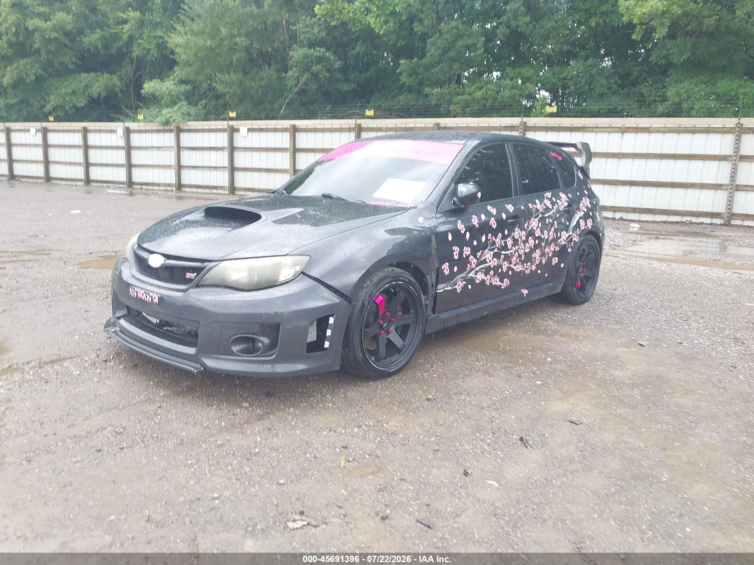 2012 Subaru Wrx Sti   Gray vin: JF1GR8G64CL218576