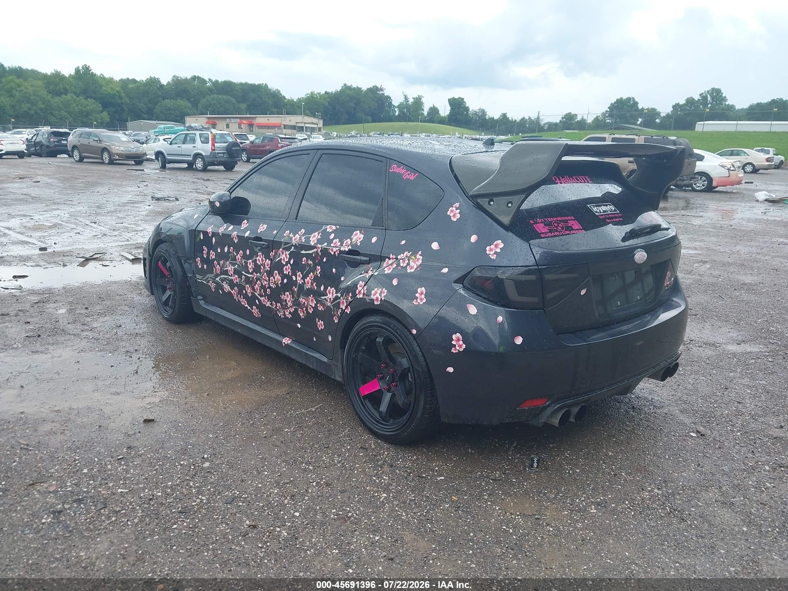 2012 Subaru Wrx Sti   Gray vin: JF1GR8G64CL218576