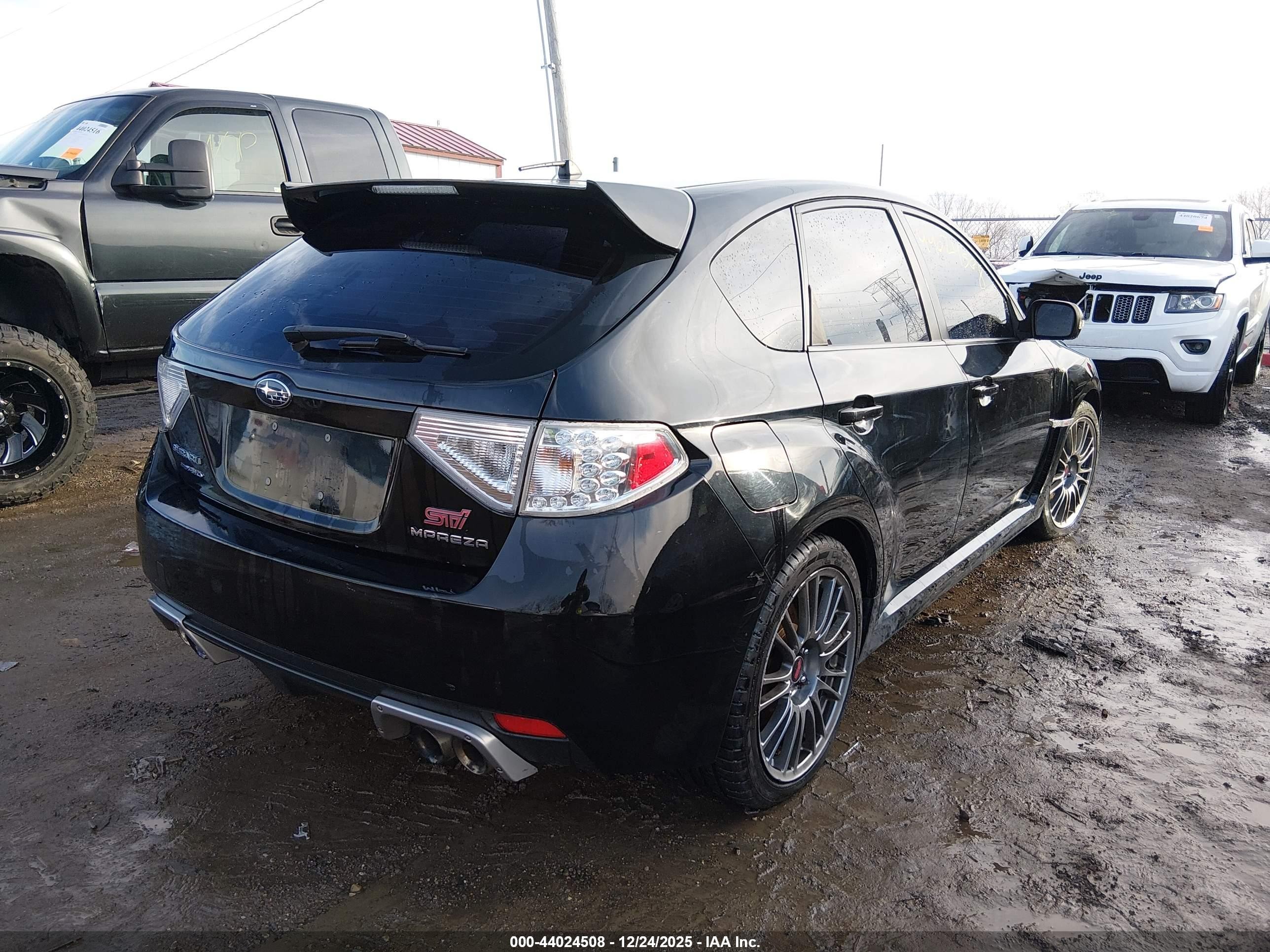 2013 Subaru Impreza Wrx Sti Black vin: JF1GR8H60DL820696