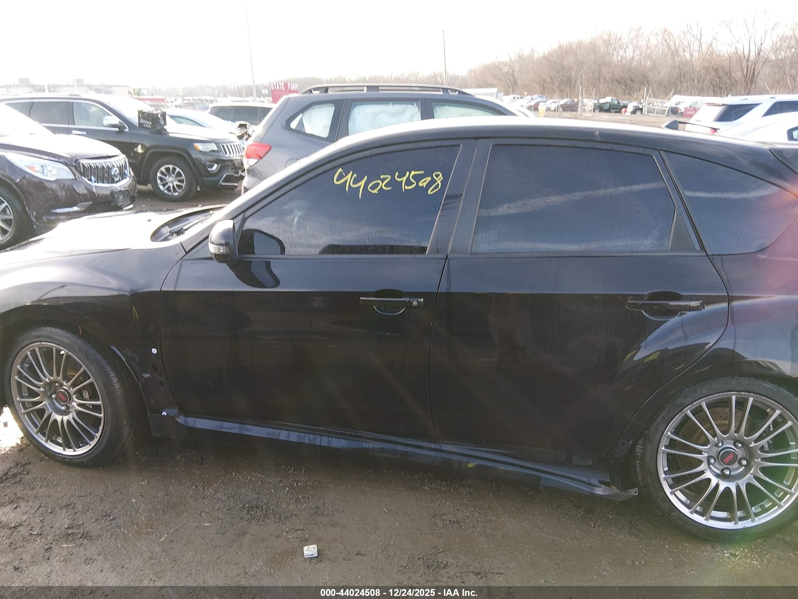 2013 Subaru Impreza Wrx Sti Black vin: JF1GR8H60DL820696