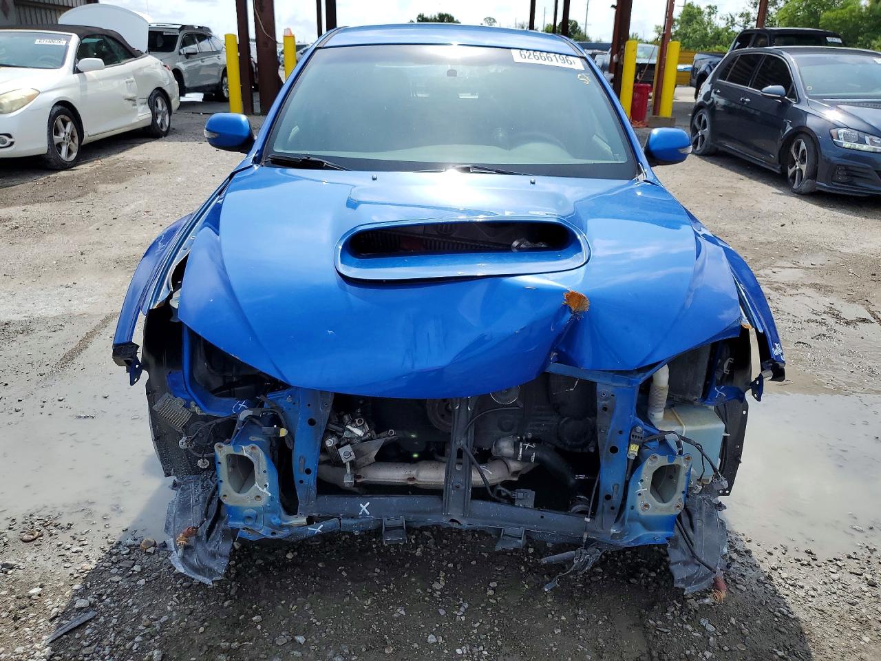 2013 Subaru Impreza Wrx Sti Blue vin: JF1GR8H61DL884858