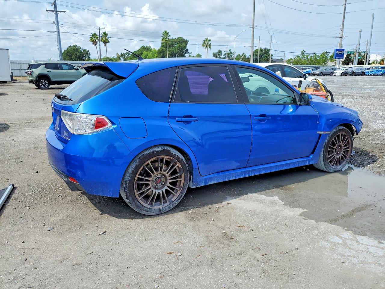 2013 Subaru Impreza Wrx Sti Blue vin: JF1GR8H61DL884858