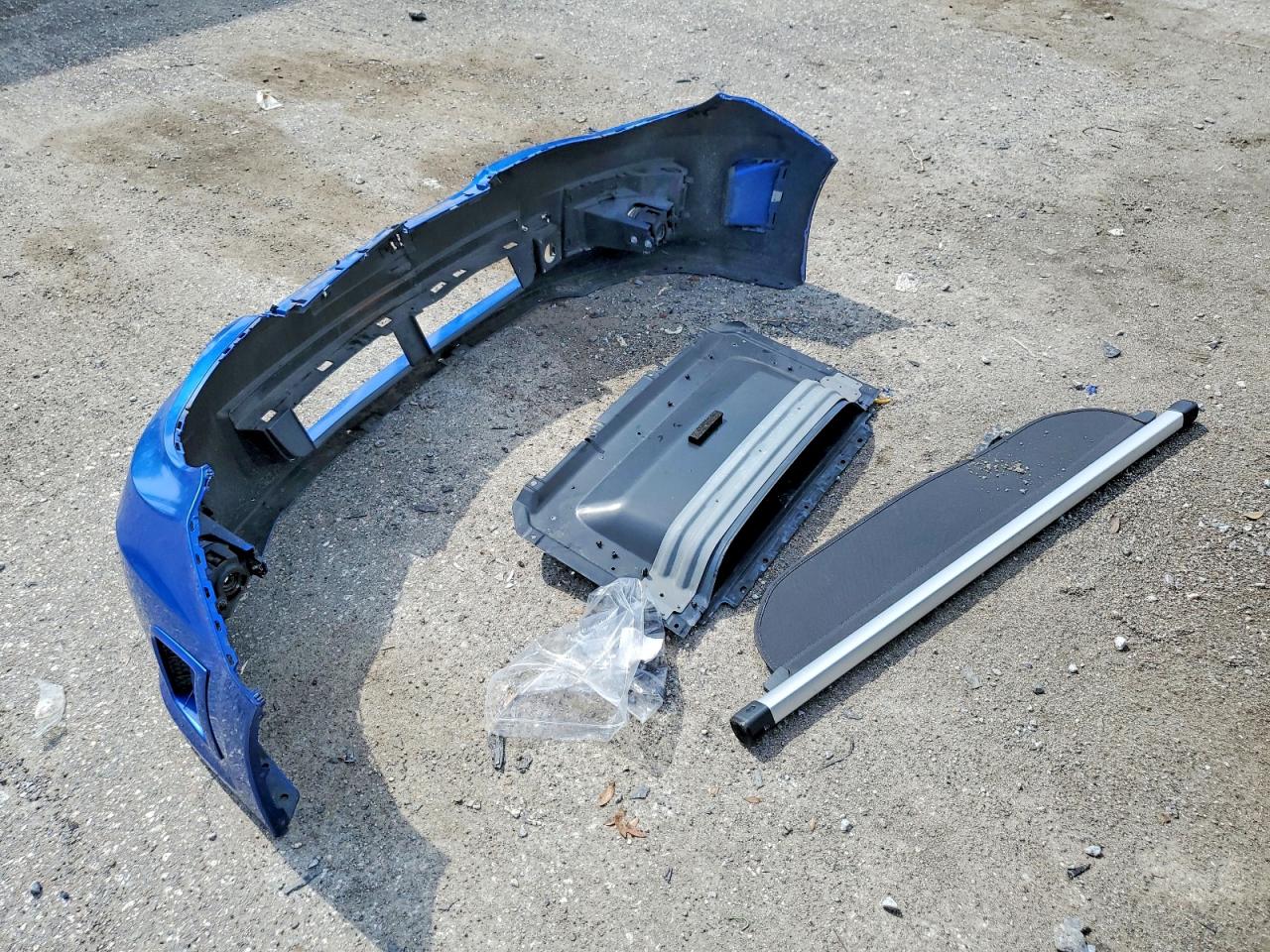 2013 Subaru Impreza Wrx Sti Blue vin: JF1GR8H61DL884858