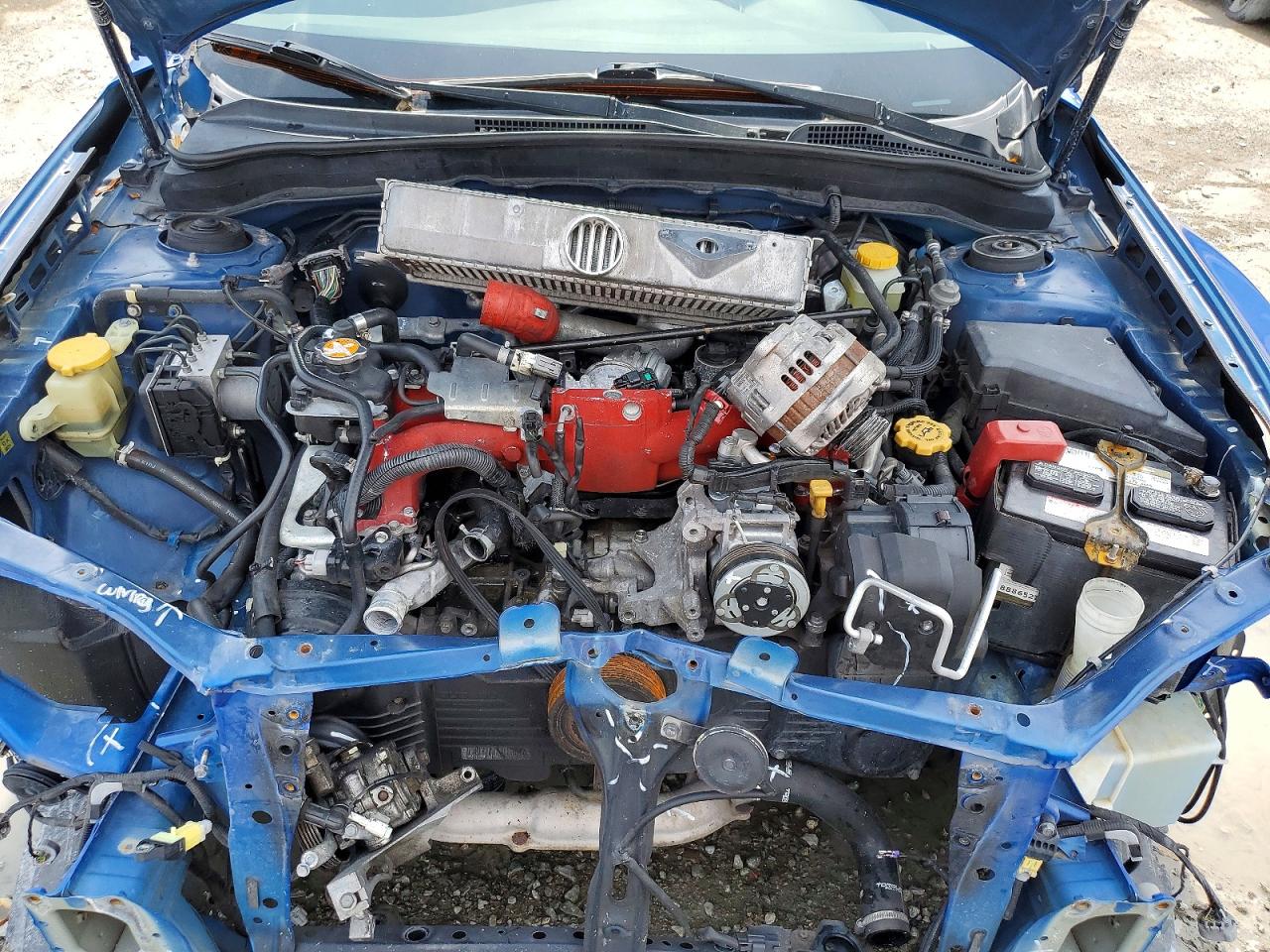 2013 Subaru Impreza Wrx Sti Blue vin: JF1GR8H61DL884858