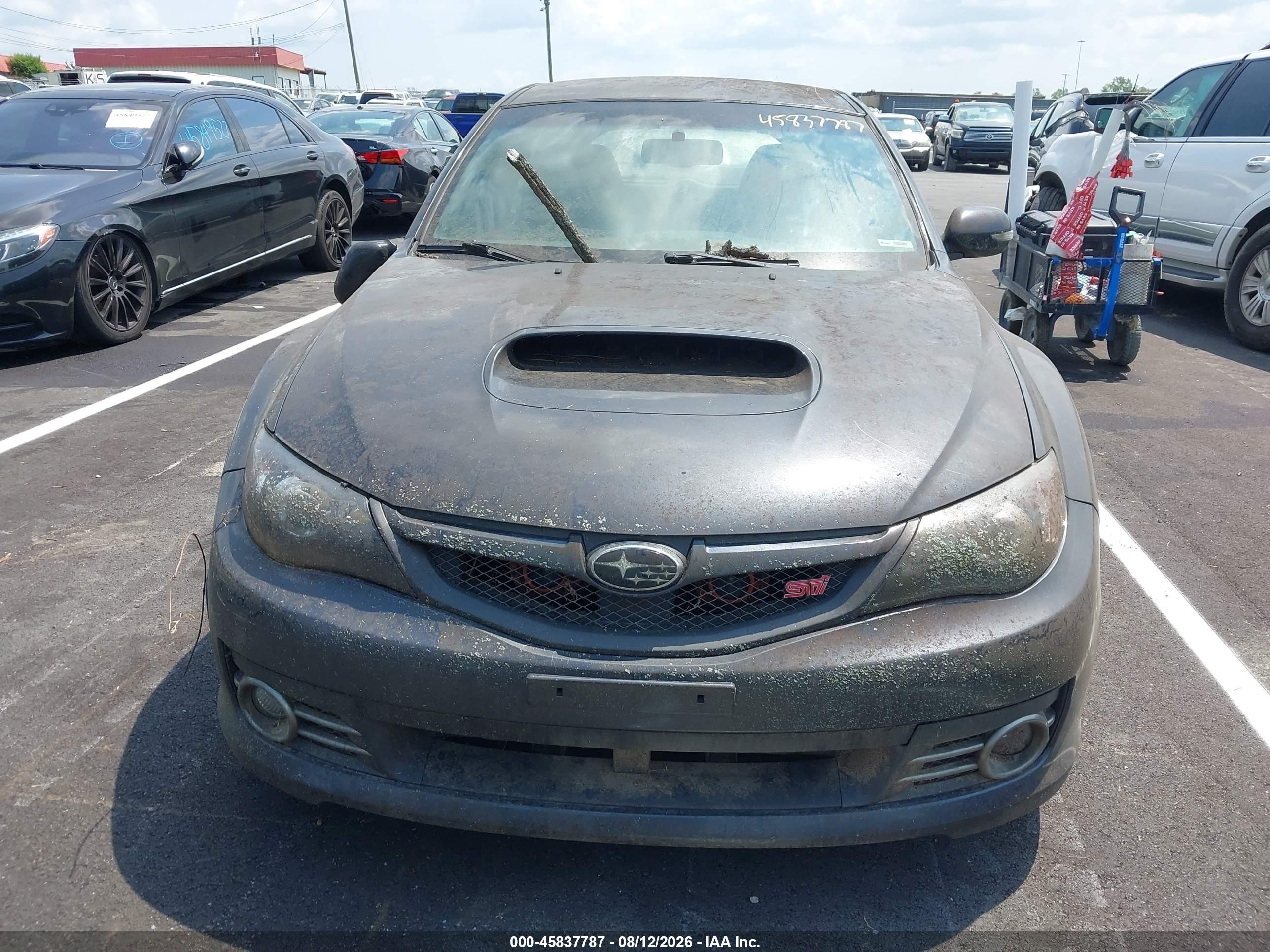 2010 Subaru Impreza Wrx Sti   Gray vin: JF1GR8H62AL811042