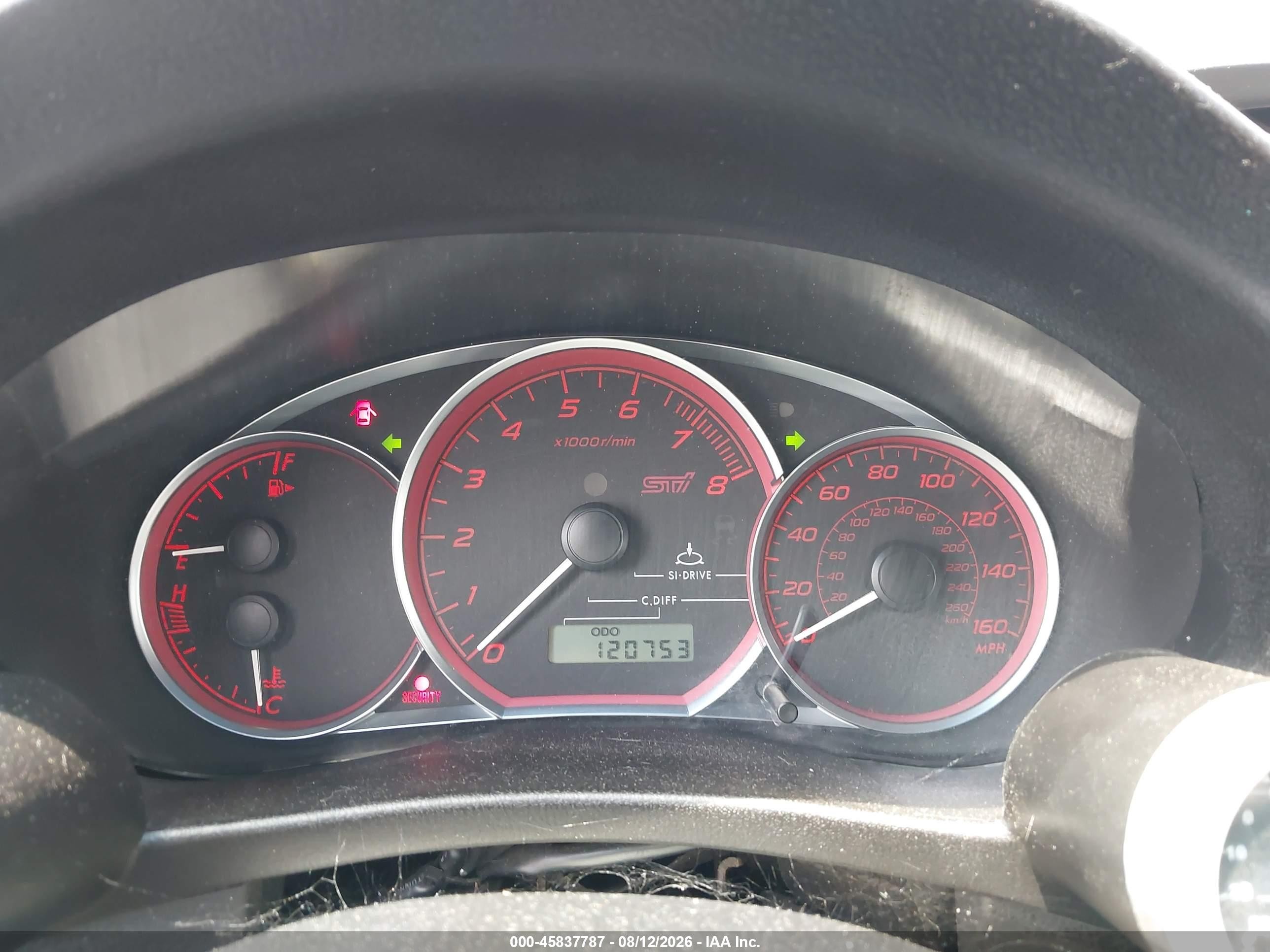 2010 Subaru Impreza Wrx Sti   Gray vin: JF1GR8H62AL811042