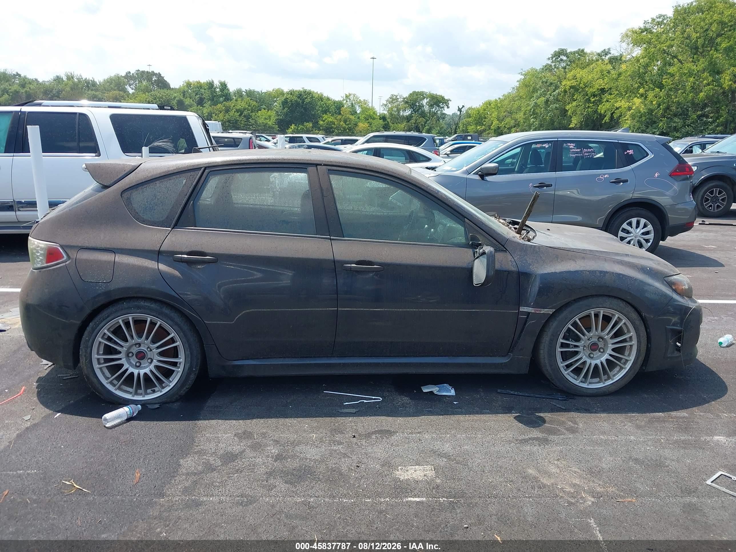 2010 Subaru Impreza Wrx Sti   Gray vin: JF1GR8H62AL811042