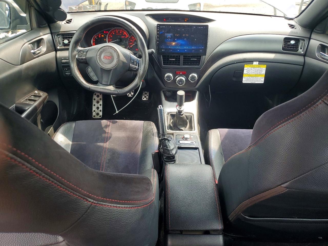 2011 Subaru Impreza Wrx Sti Blue vin: JF1GR8H62BL828621