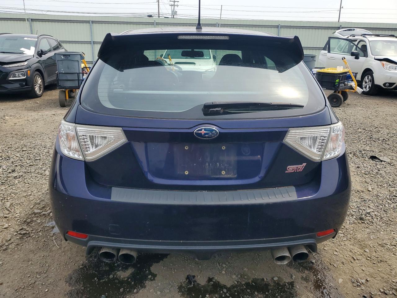 2011 Subaru Impreza Wrx Sti Blue vin: JF1GR8H62BL828621