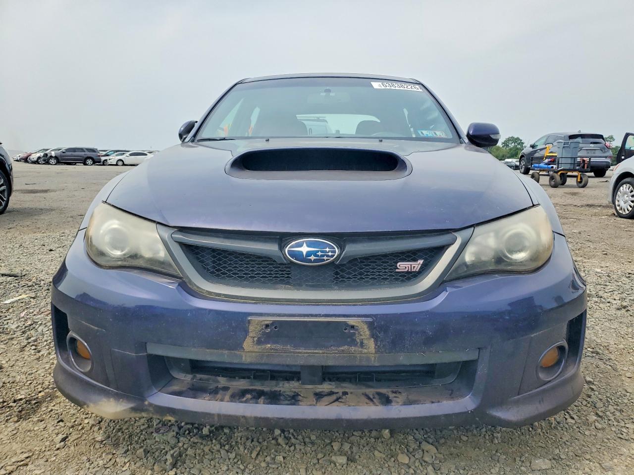 2011 Subaru Impreza Wrx Sti Blue vin: JF1GR8H62BL828621