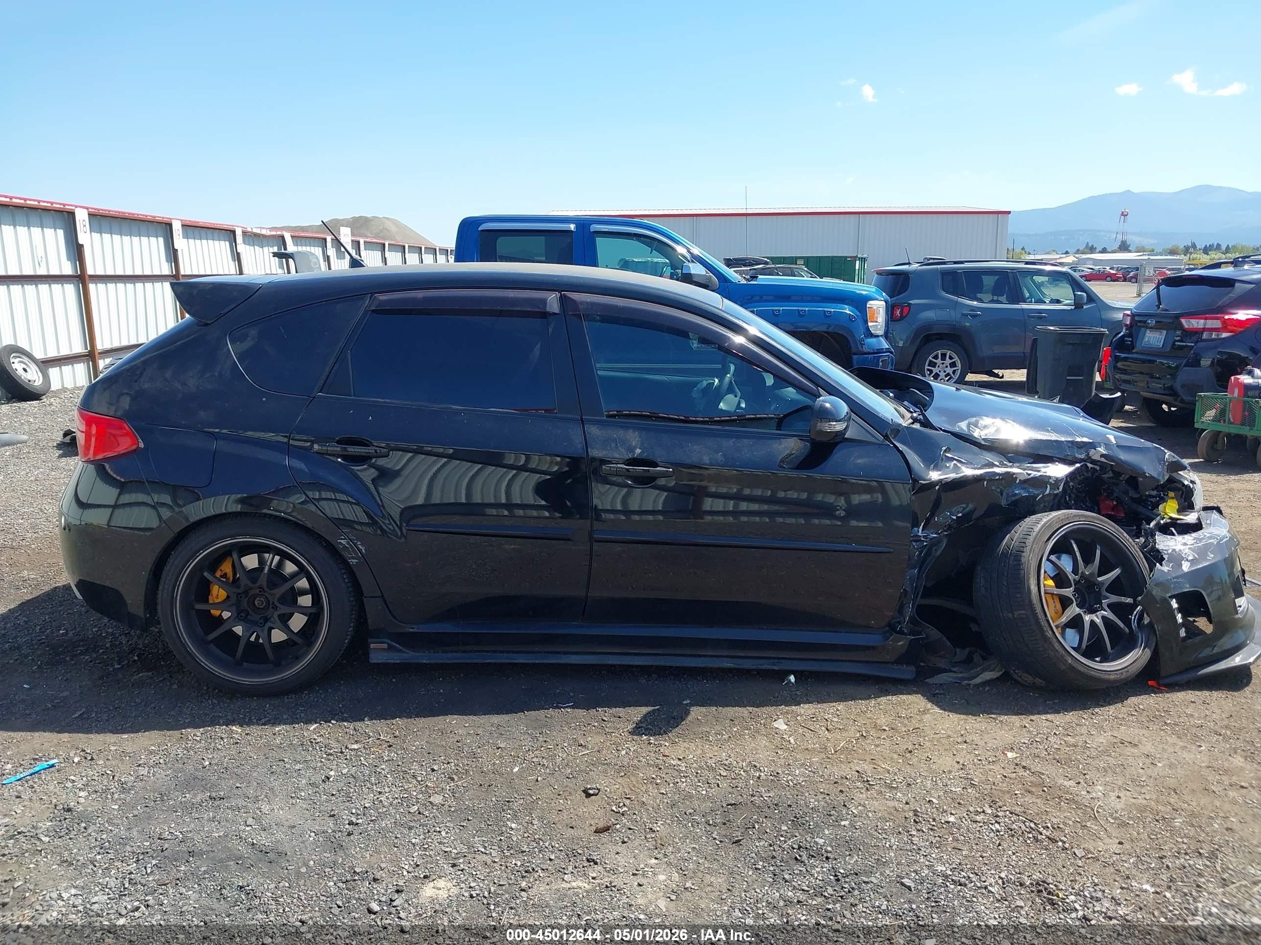 2013 Subaru Impreza Wrx Sti Черный vin: JF1GR8H62DL215885