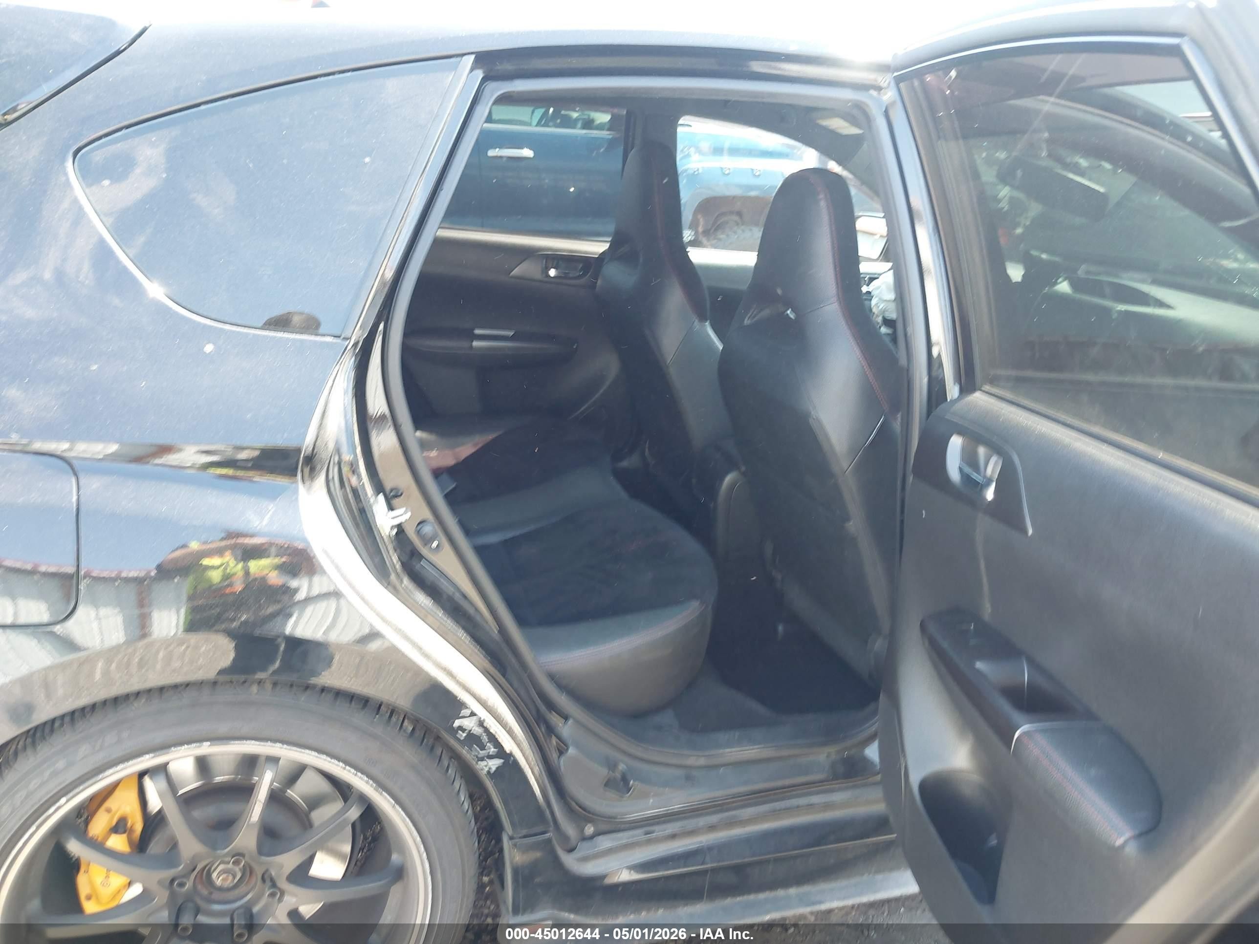 2013 Subaru Impreza Wrx Sti Черный vin: JF1GR8H62DL215885