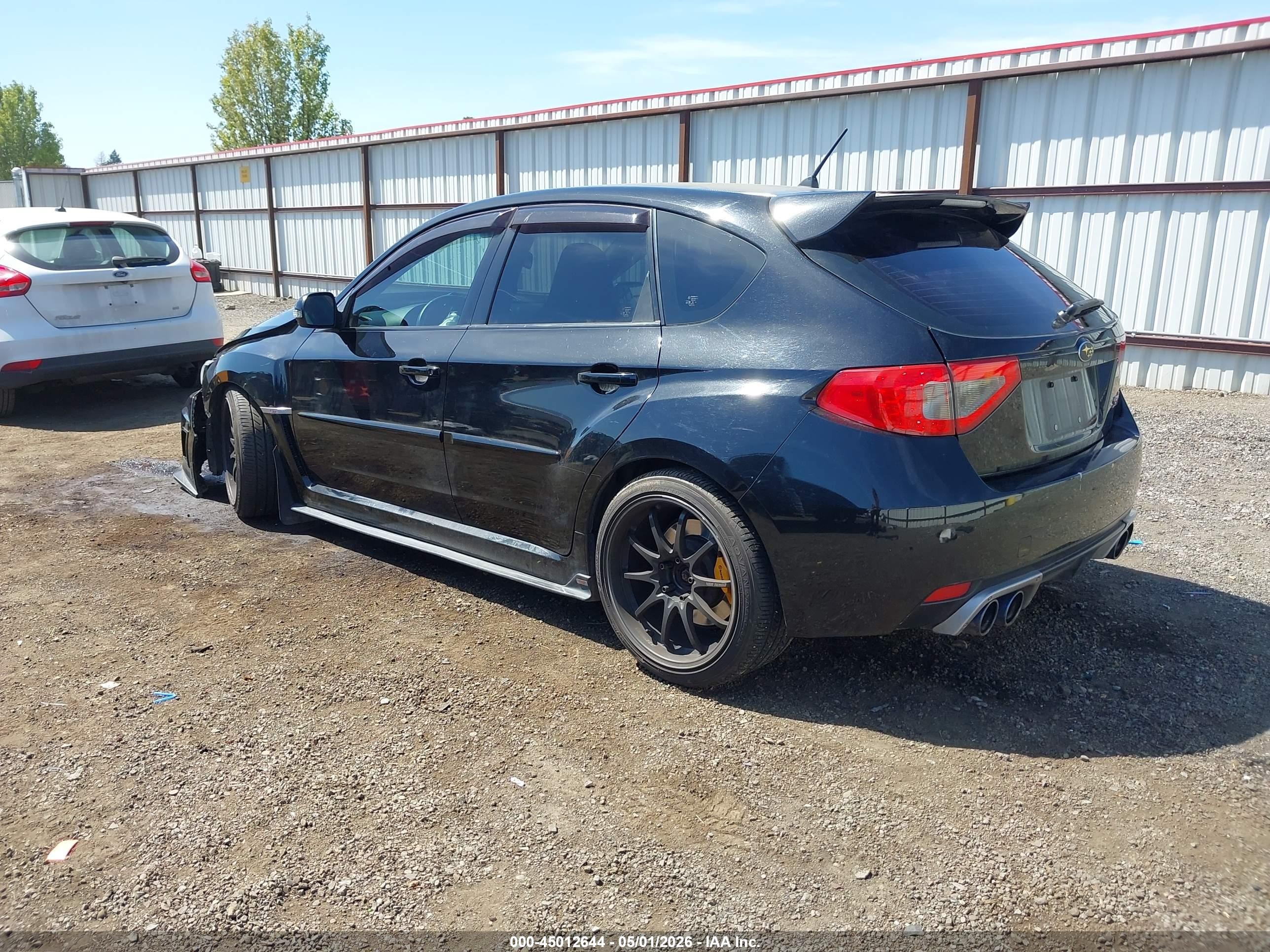 2013 Subaru Impreza Wrx Sti Черный vin: JF1GR8H62DL215885