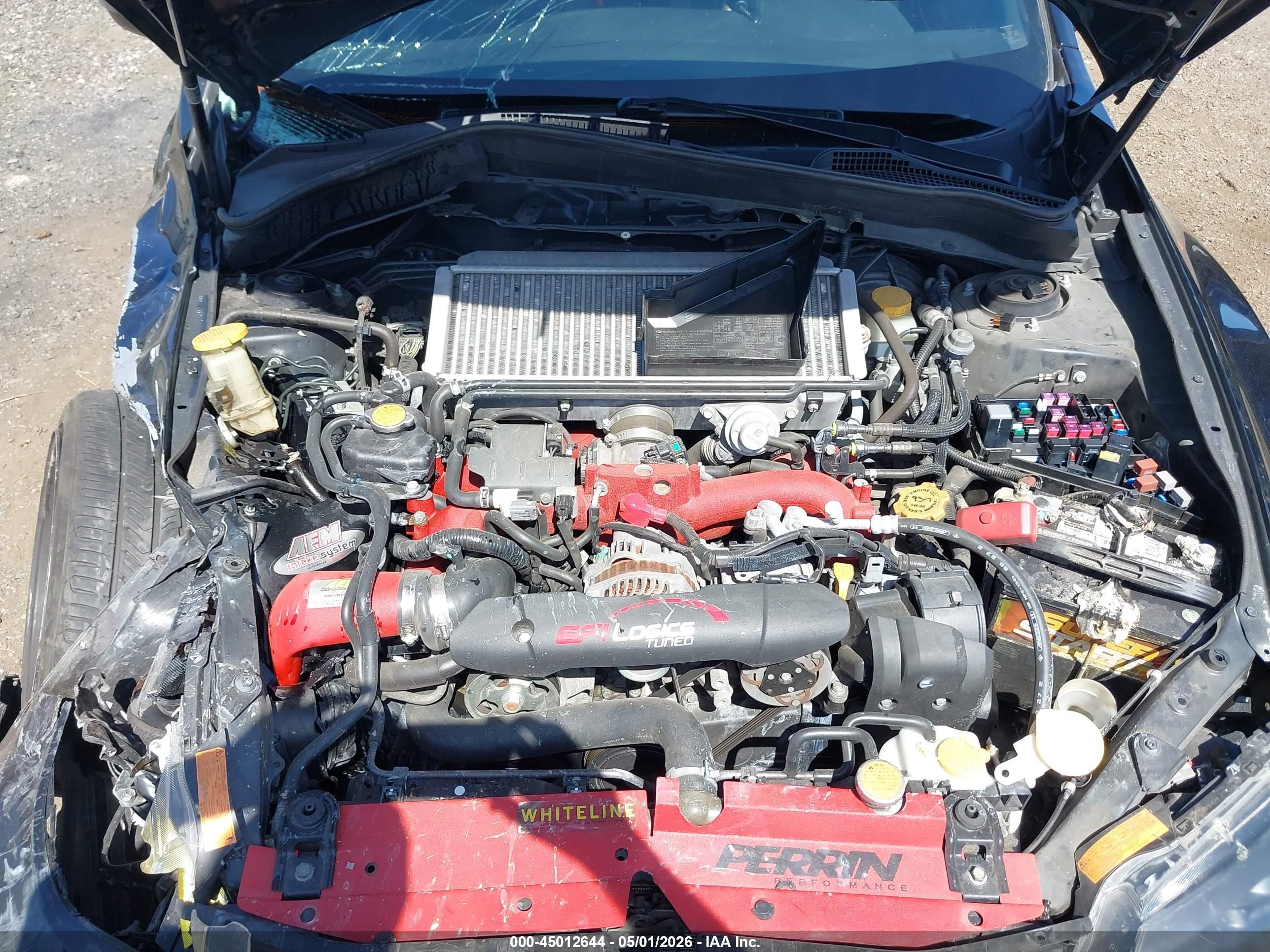 2013 Subaru Impreza Wrx Sti Черный vin: JF1GR8H62DL215885