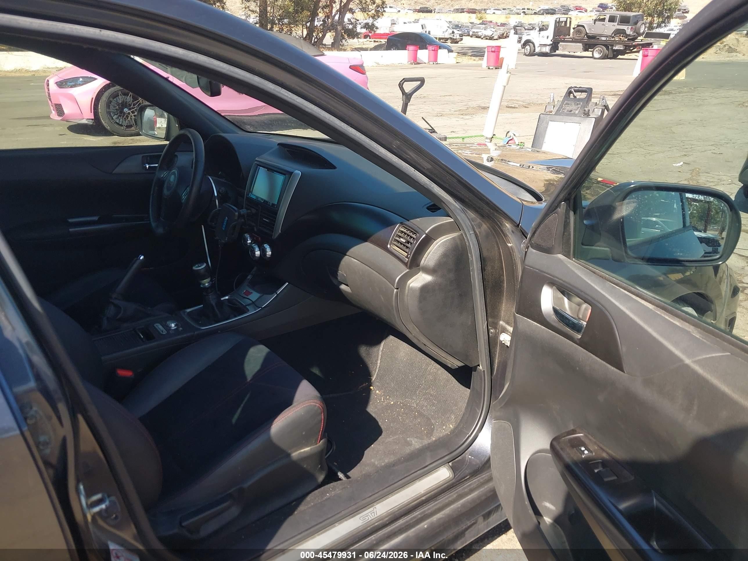2013 Subaru Impreza Wrx Sti Серый vin: JF1GR8H62DL839895