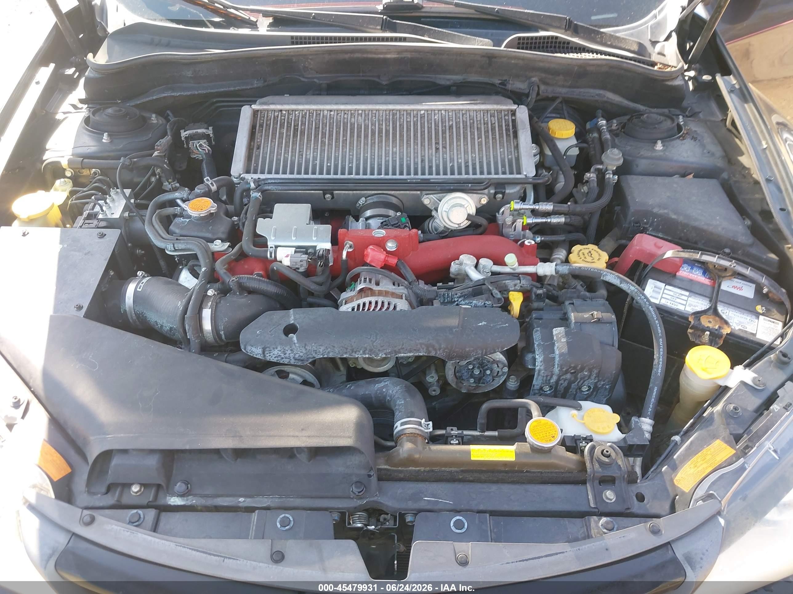 2013 Subaru Impreza Wrx Sti Серый vin: JF1GR8H62DL839895
