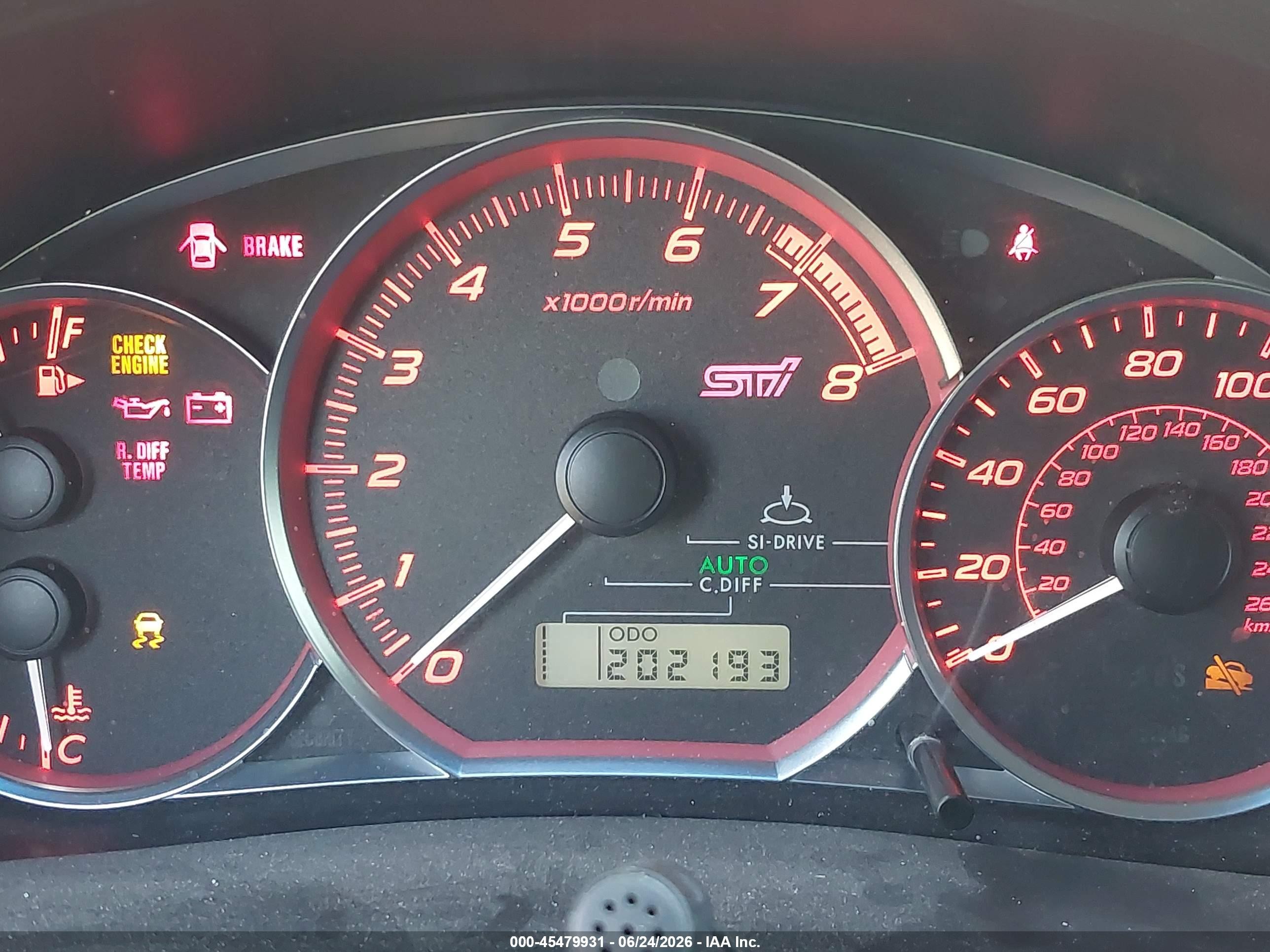 2013 Subaru Impreza Wrx Sti Серый vin: JF1GR8H62DL839895