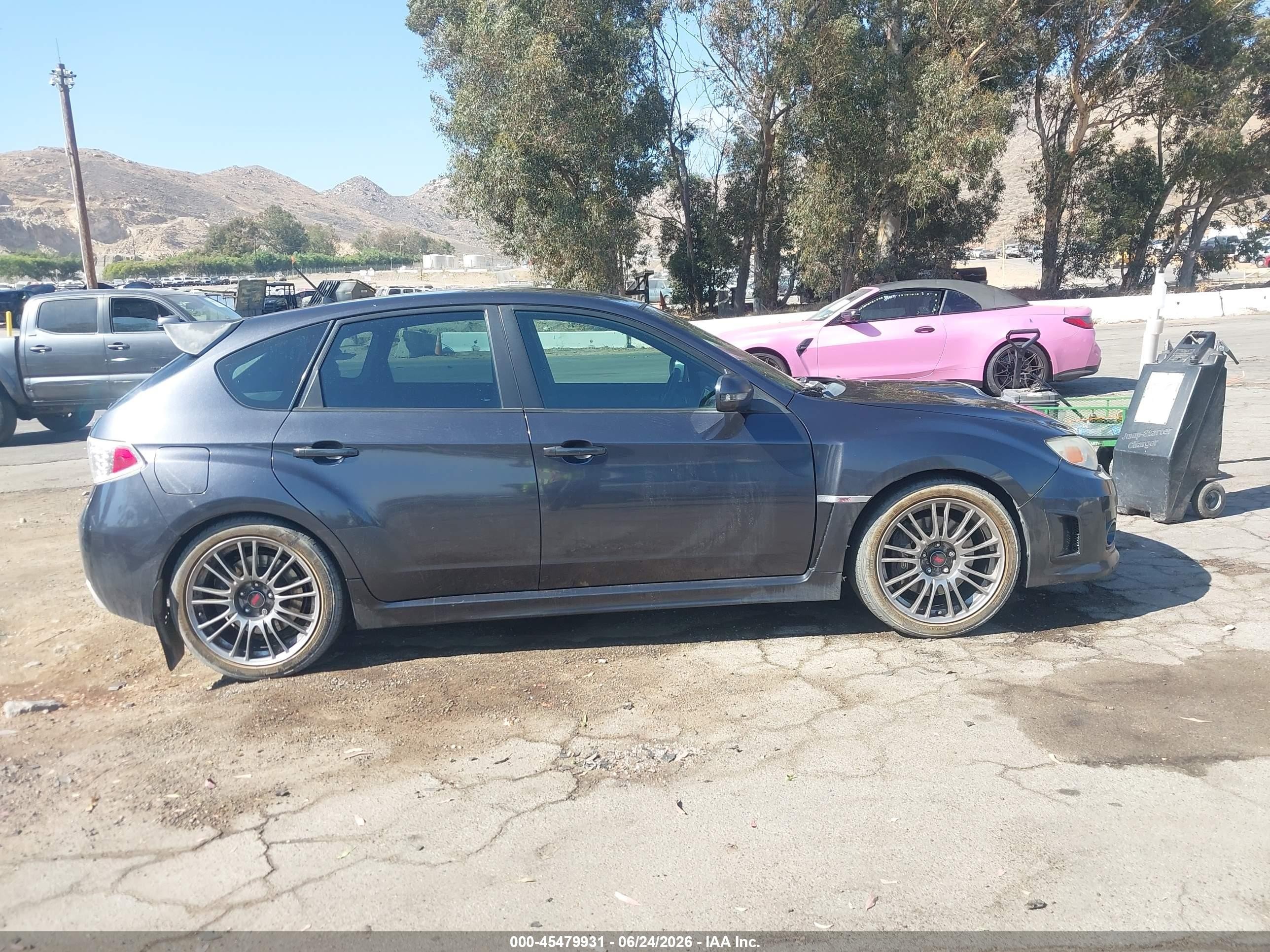 2013 Subaru Impreza Wrx Sti Серый vin: JF1GR8H62DL839895