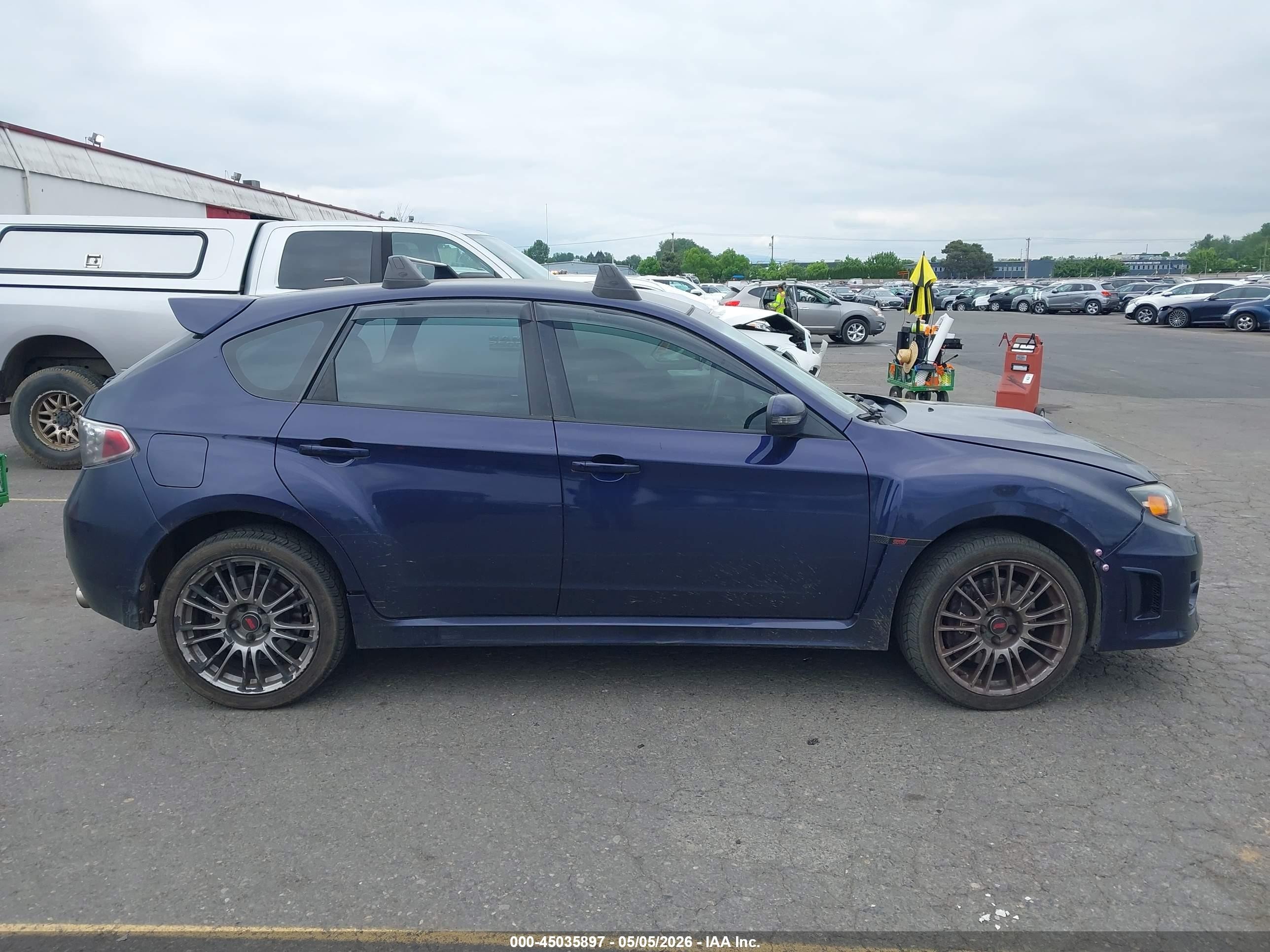 2011 Subaru Impreza Wrx Sti   Purple vin: JF1GR8H64BL832735