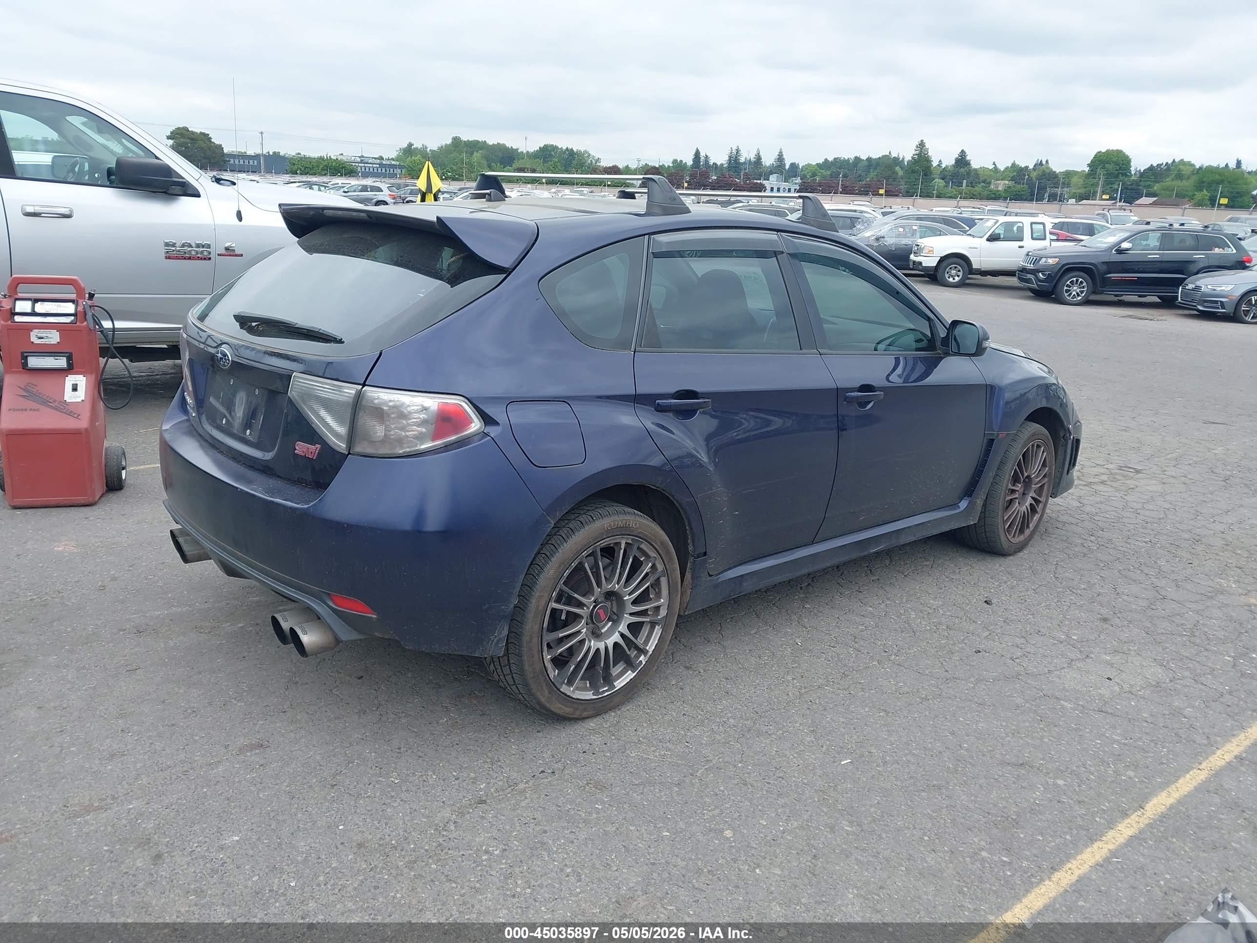 2011 Subaru Impreza Wrx Sti   Purple vin: JF1GR8H64BL832735