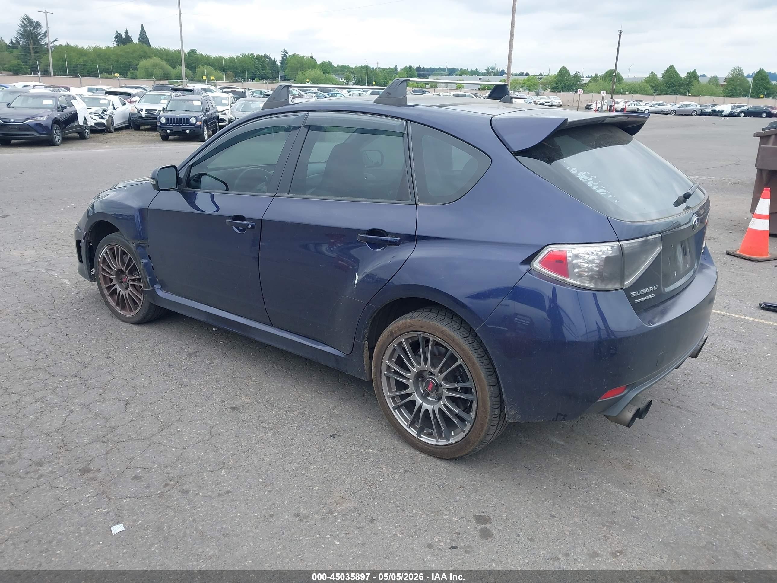 2011 Subaru Impreza Wrx Sti   Purple vin: JF1GR8H64BL832735