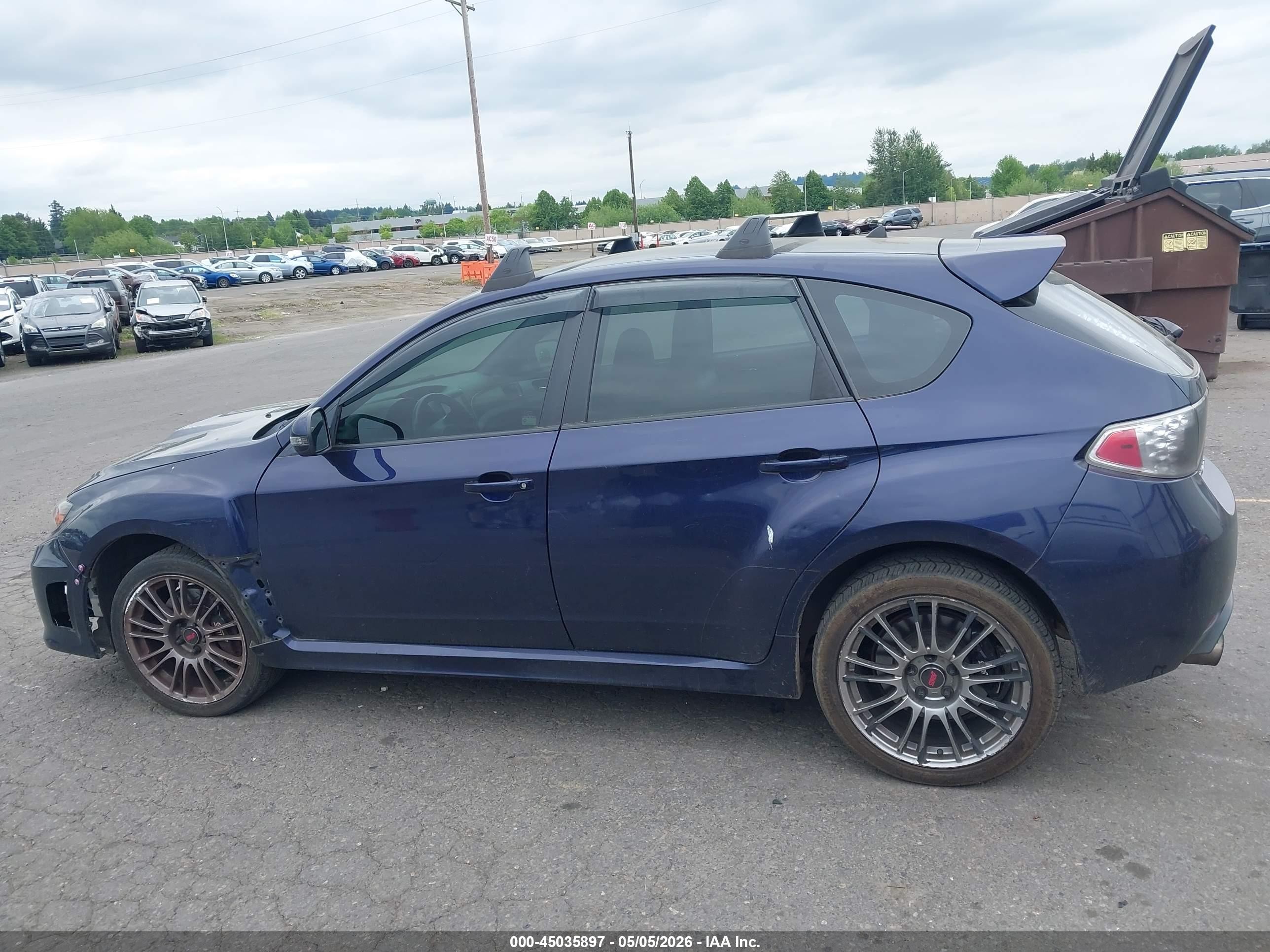 2011 Subaru Impreza Wrx Sti   Purple vin: JF1GR8H64BL832735