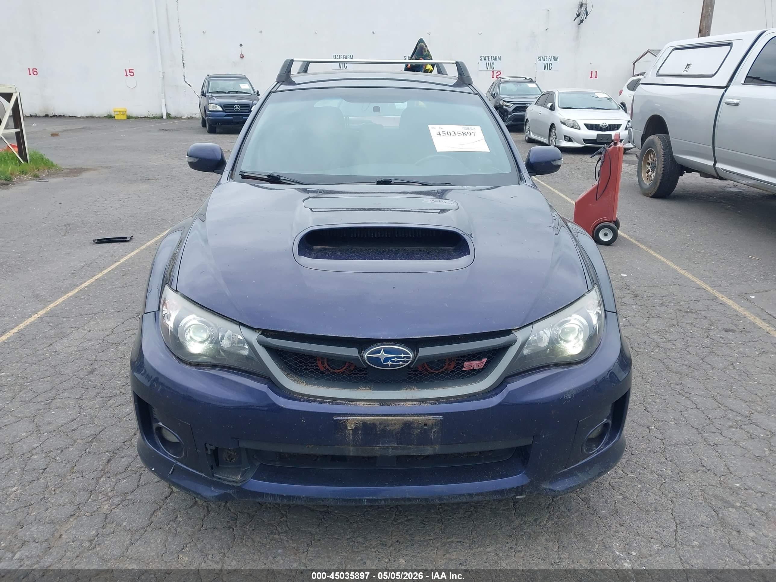 2011 Subaru Impreza Wrx Sti   Purple vin: JF1GR8H64BL832735