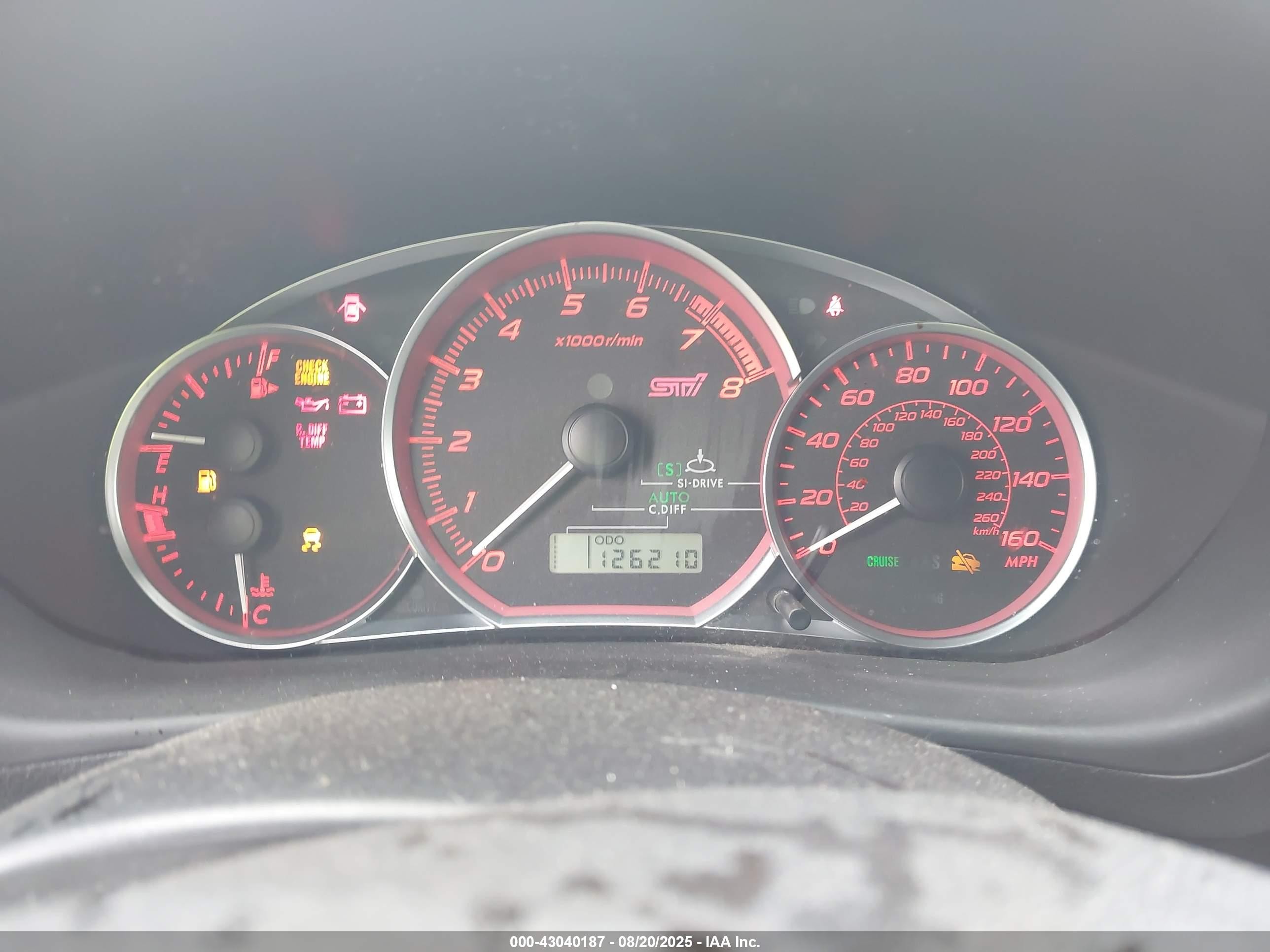 2014 Subaru Impreza Wrx Sti Синий vin: JF1GR8H64EL219602