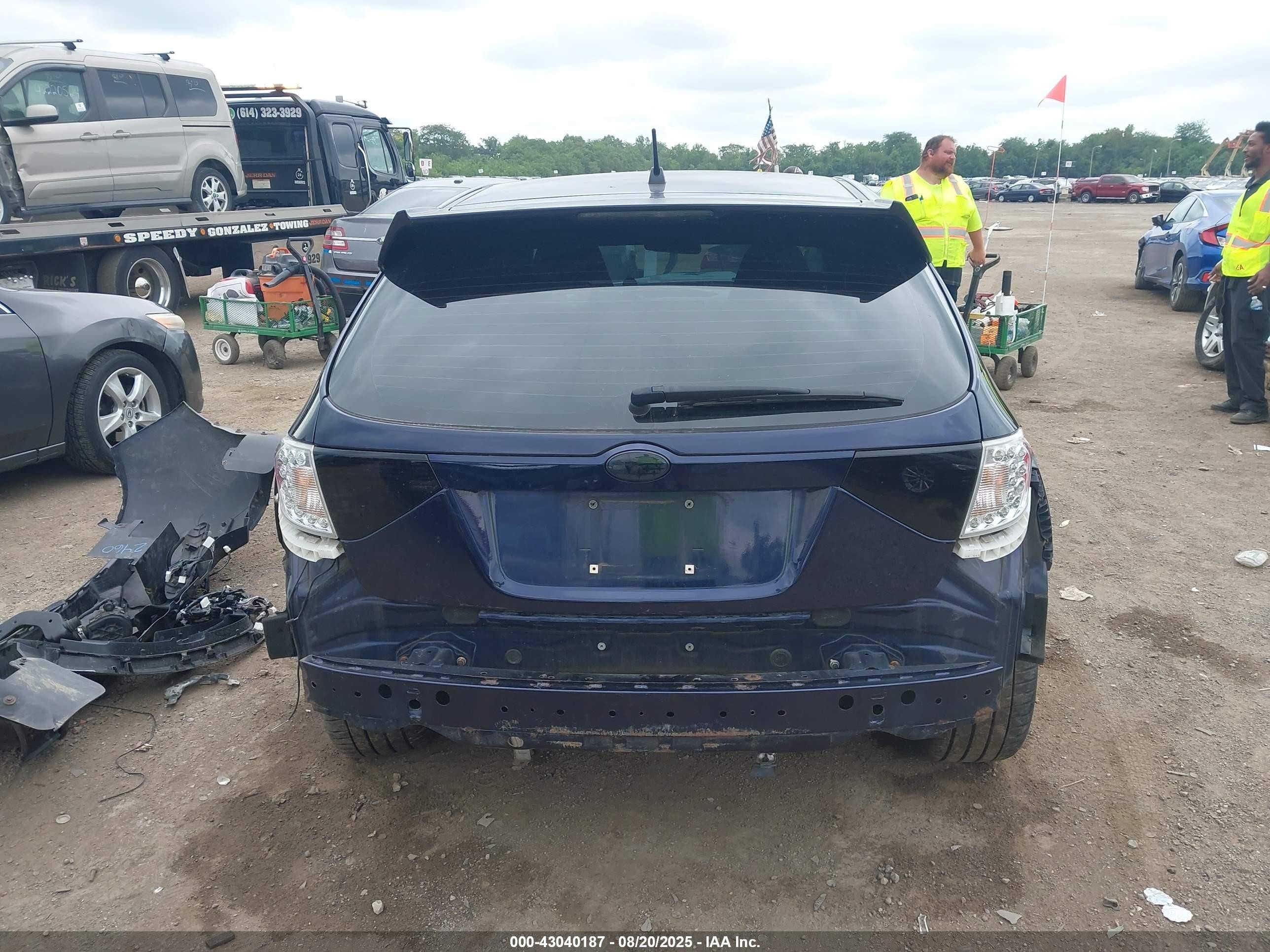 2014 Subaru Impreza Wrx Sti Синий vin: JF1GR8H64EL219602