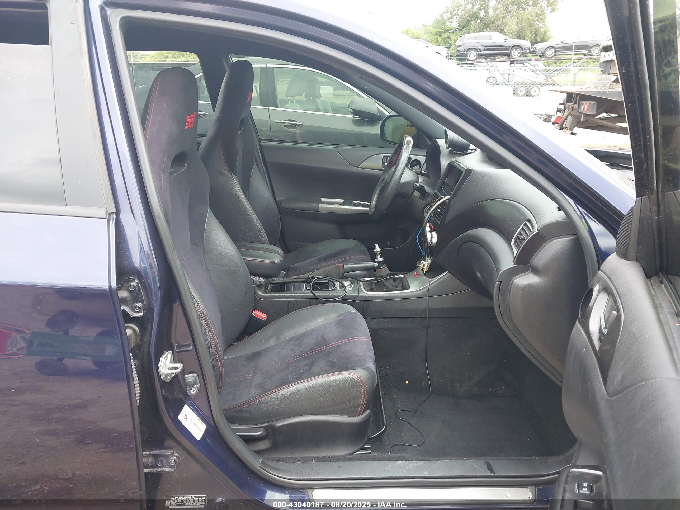 2014 Subaru Impreza Wrx Sti Синий vin: JF1GR8H64EL219602